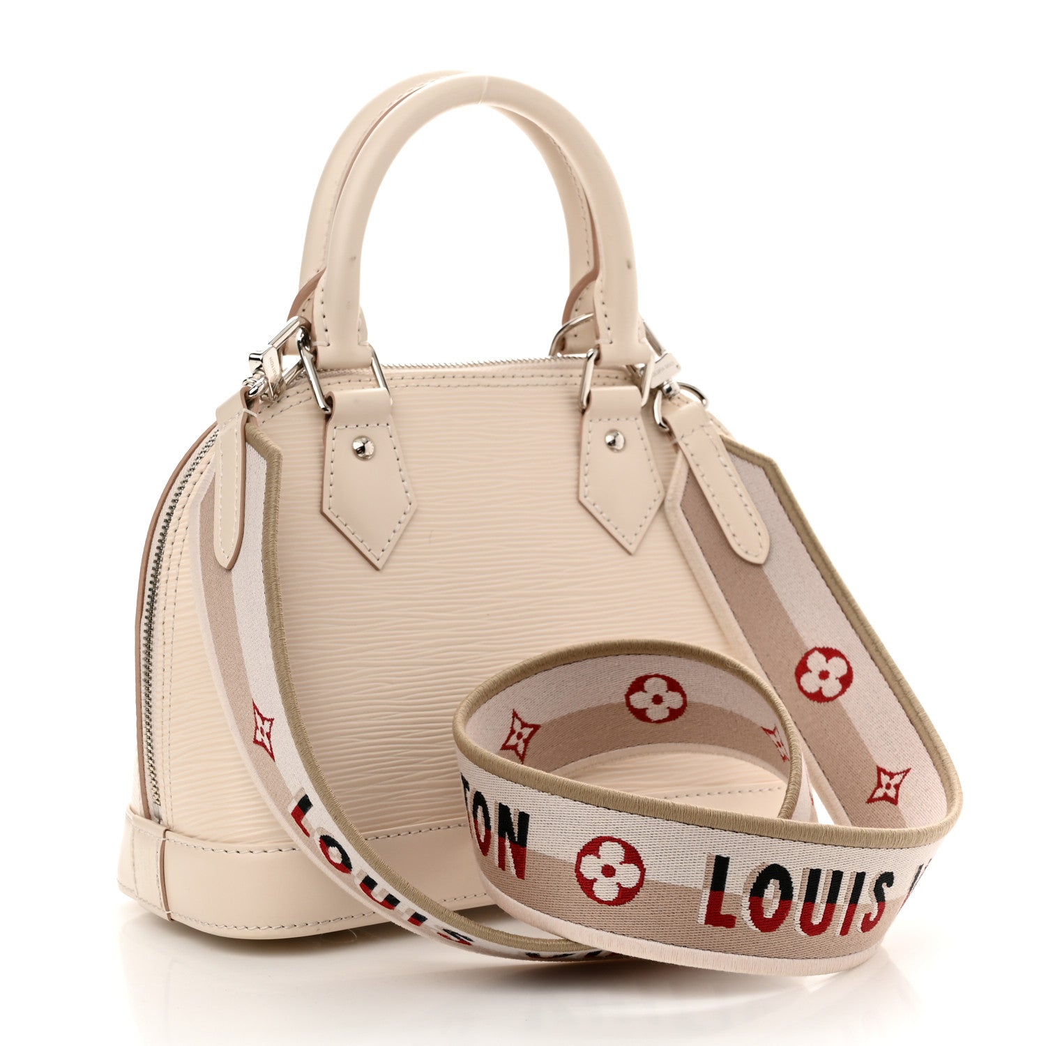 Louis Vuitton Epi Jacquard Alma BB Quartz 2 of 9