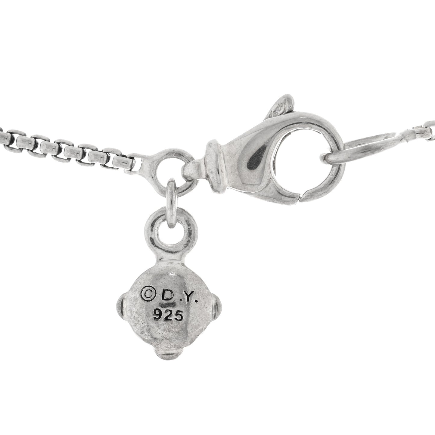 Sterling Silver Diamond Garnet 8mm Petite Infinity Pendant Necklace