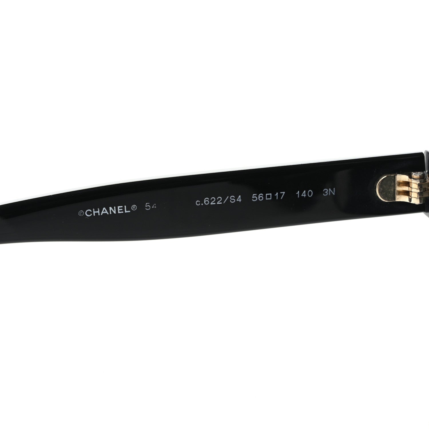 Chanel Acetate Polarized Square Sunglasses 5408-A Black 6 of 7