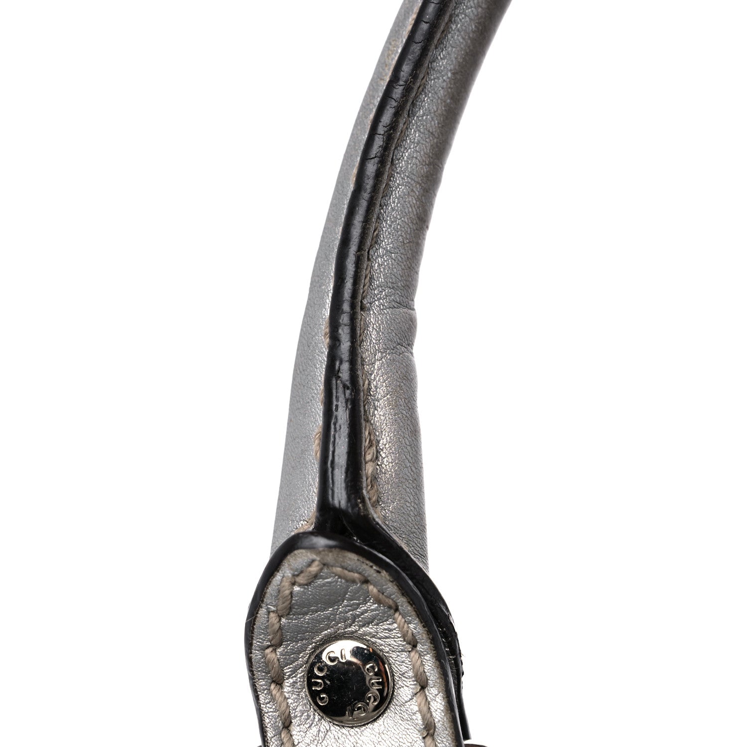 Gucci Metallic Guccissima Medium Sukey Tote Silver 19 of 25