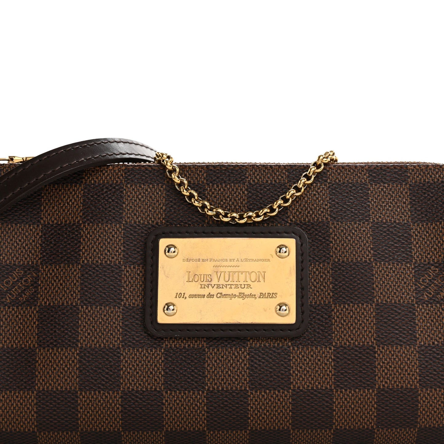Damier Ebene Eva Clutch