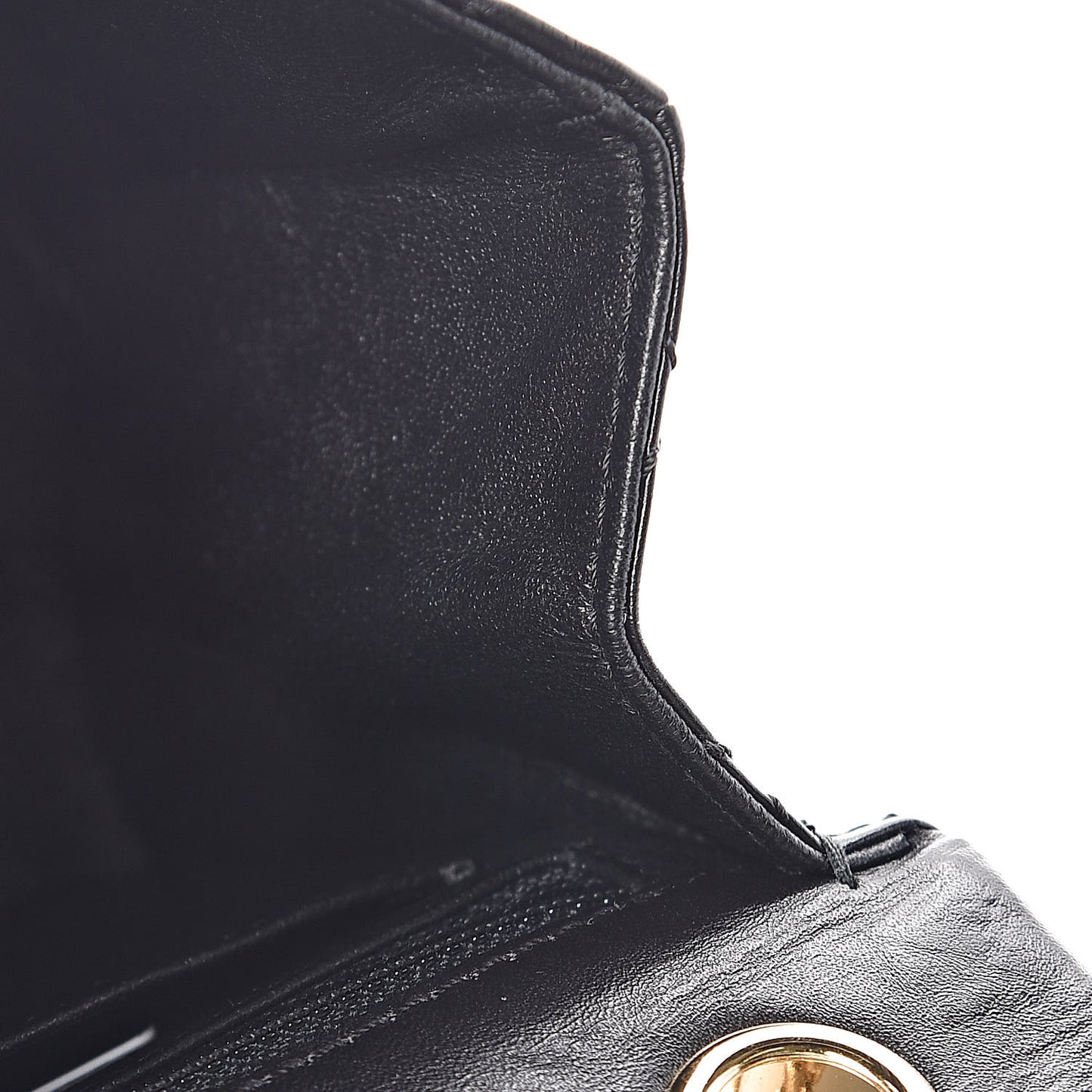 Aged Calfskin Quilted 2.55 Reissue 224 Flap Black