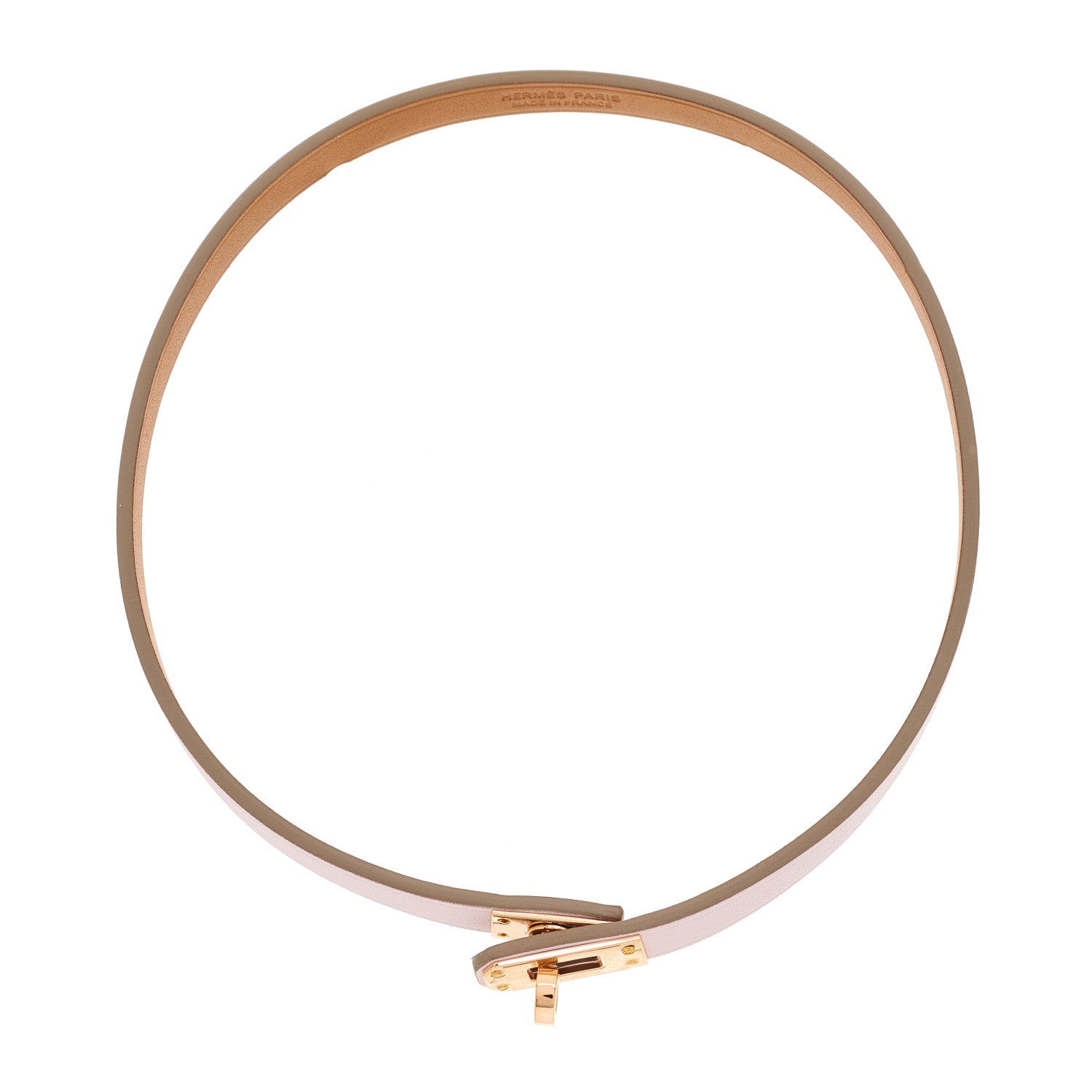 Hermes Swift Kelly Choker Mauve Pale 4 of 7