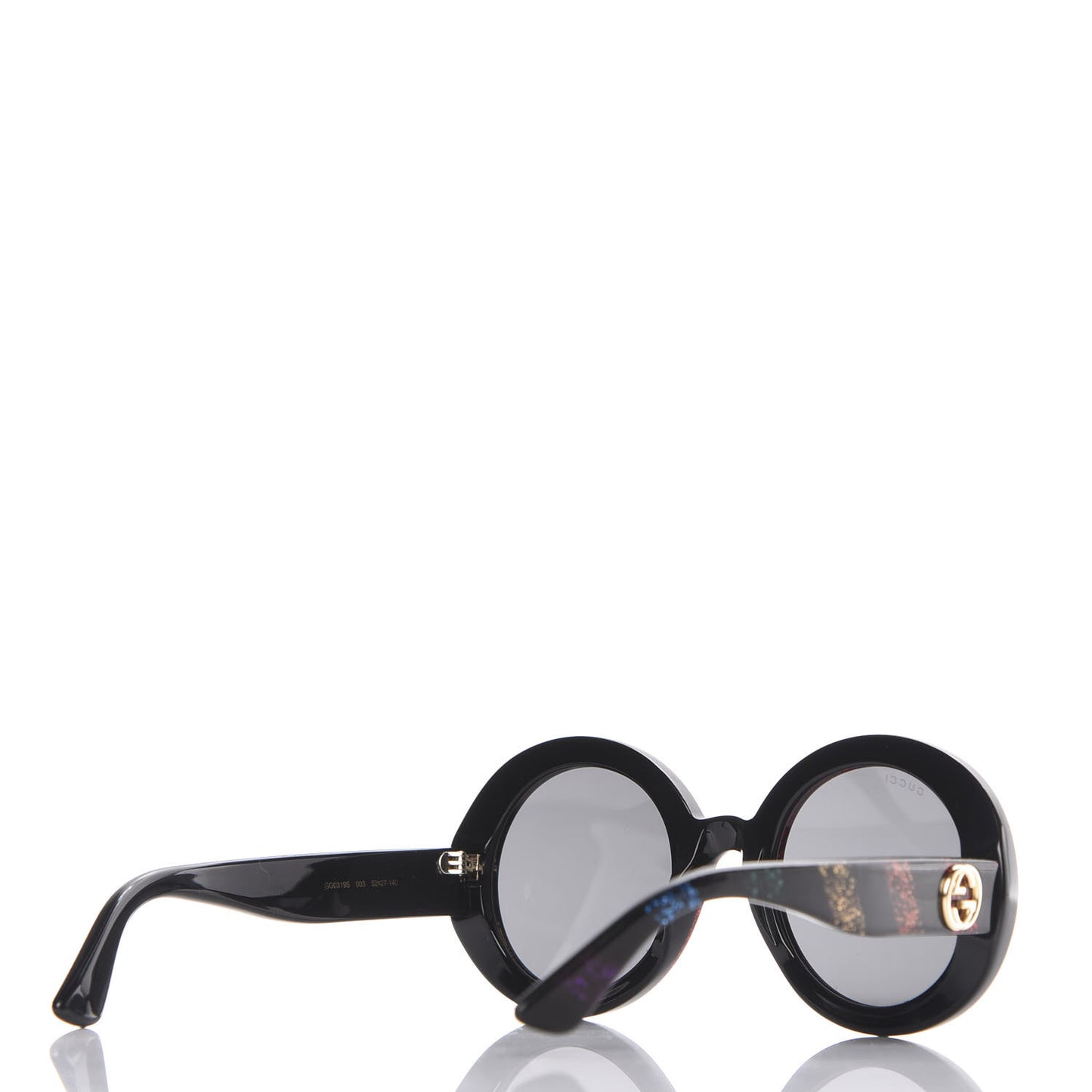 Acetate Round Glitter GG0319S Sunglasses Rainbow