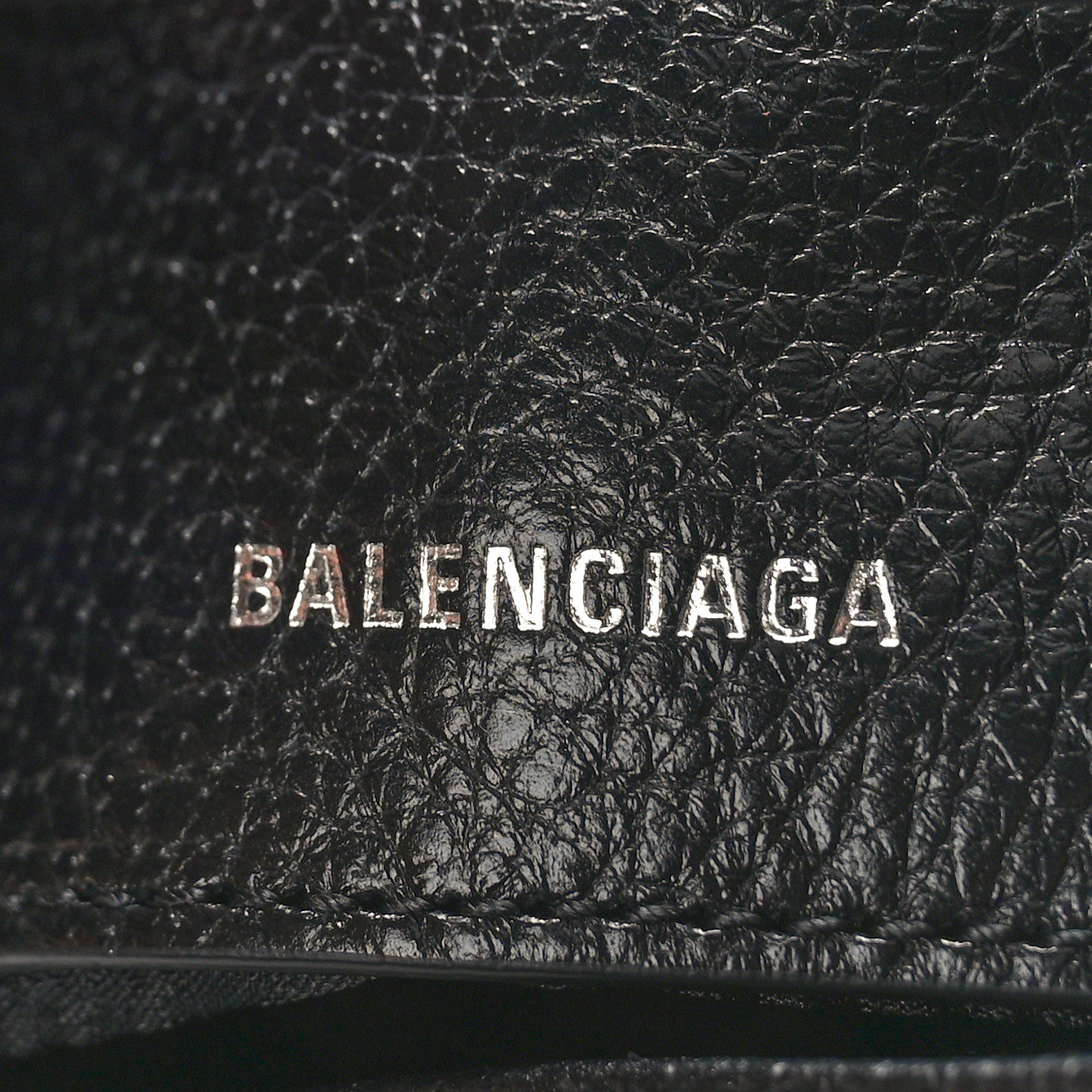 X BALENCIAGA BB Monogram Calfskin Web Mini Jackie 1961 Hobo Black
