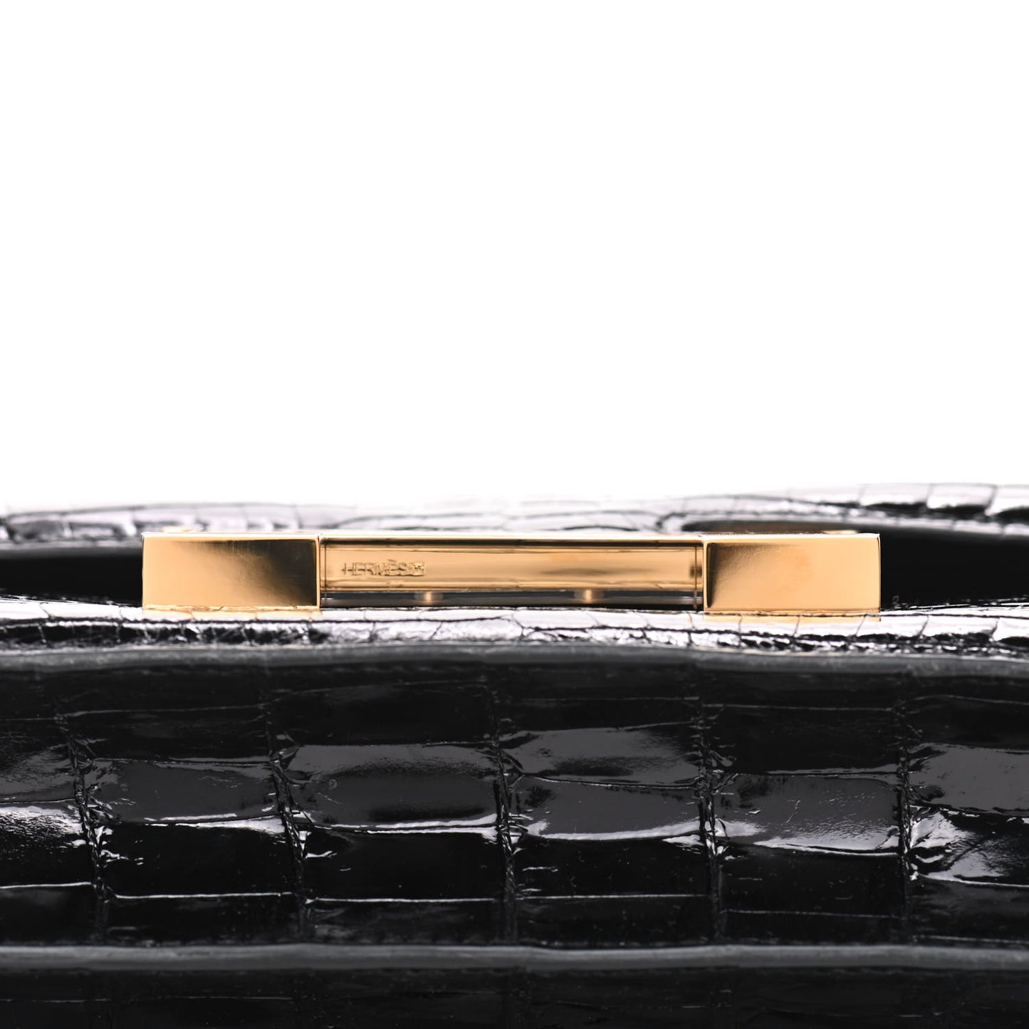Shiny Niloticus Crocodile Constance 24 Black