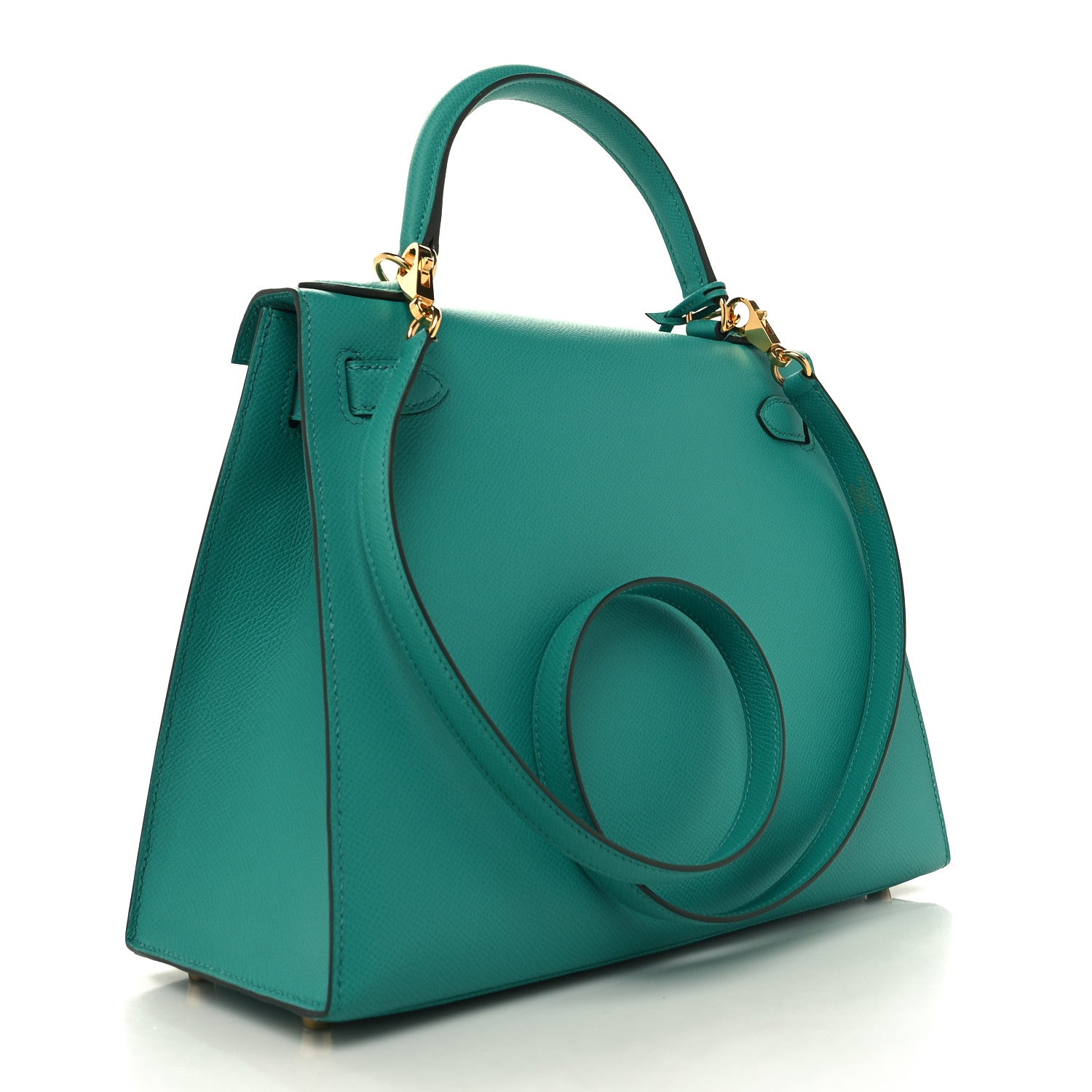 Hermes Epsom Kelly Sellier 28 Vert Verone 3 of 11