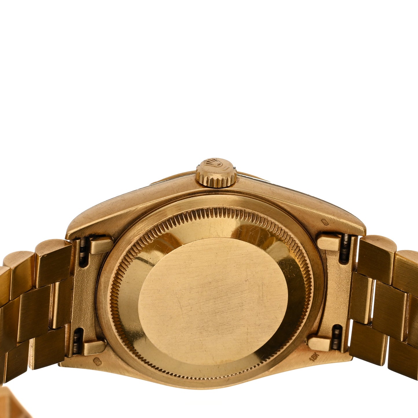 18K Yellow Gold 36mm Oyster Perpetual Day-Date Double Quick President Watch Champagne 18248