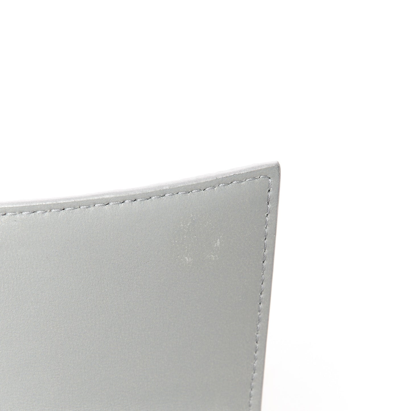 Sparkling Fabric XS Hourglass Wallet On Chain Silver
