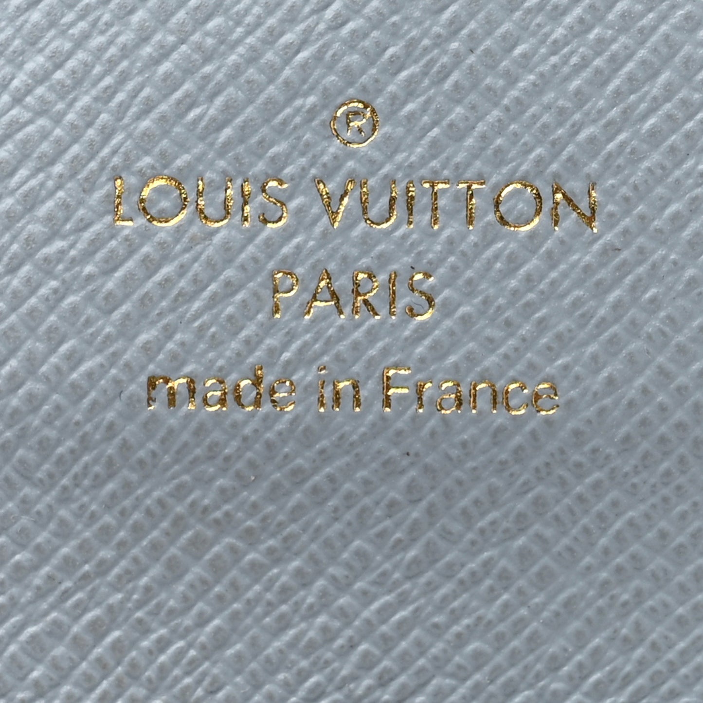 Monogram 4 Key Multicles Holder Blue