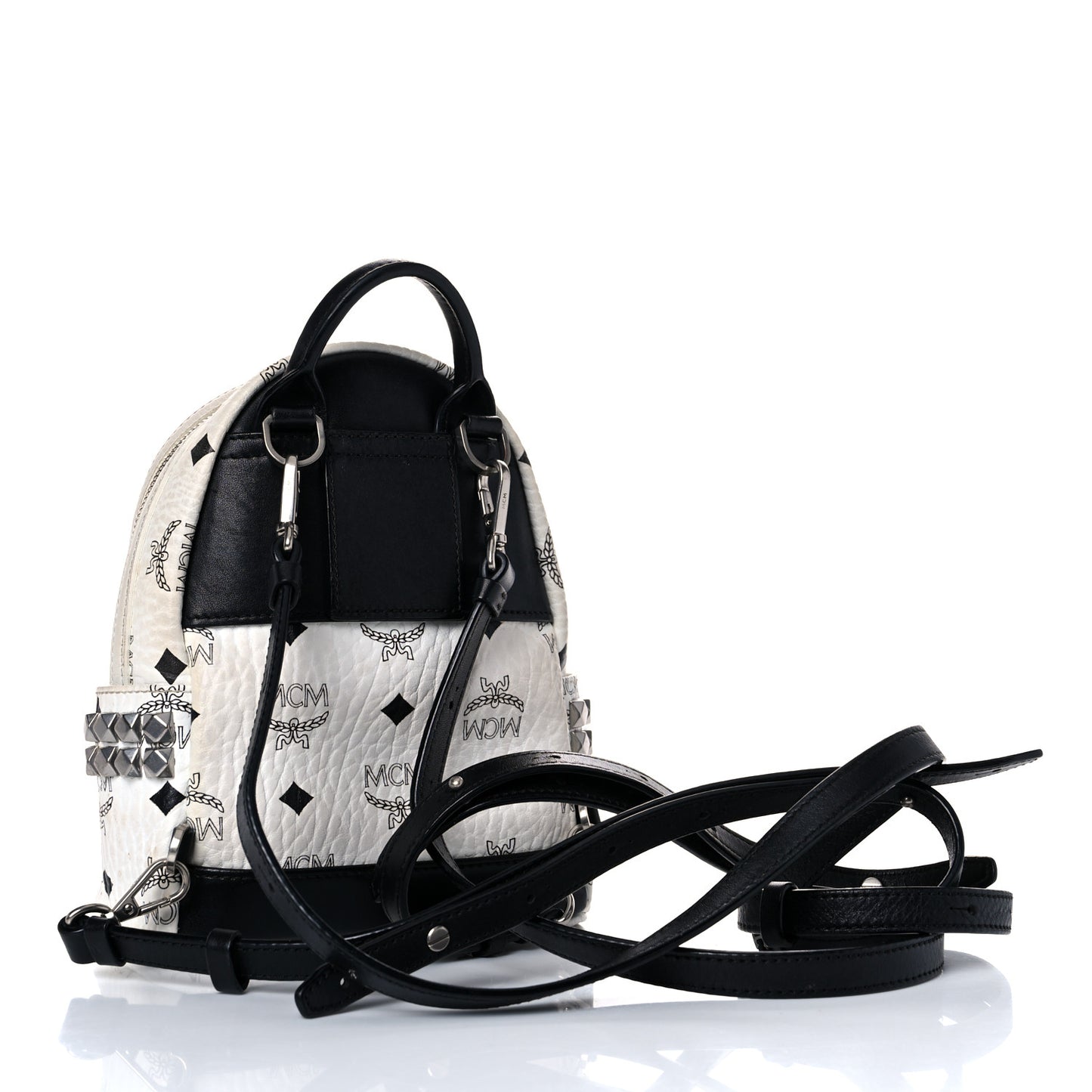 Visetos Side Stud X-Mini Stark Bebe Boo Backpack White