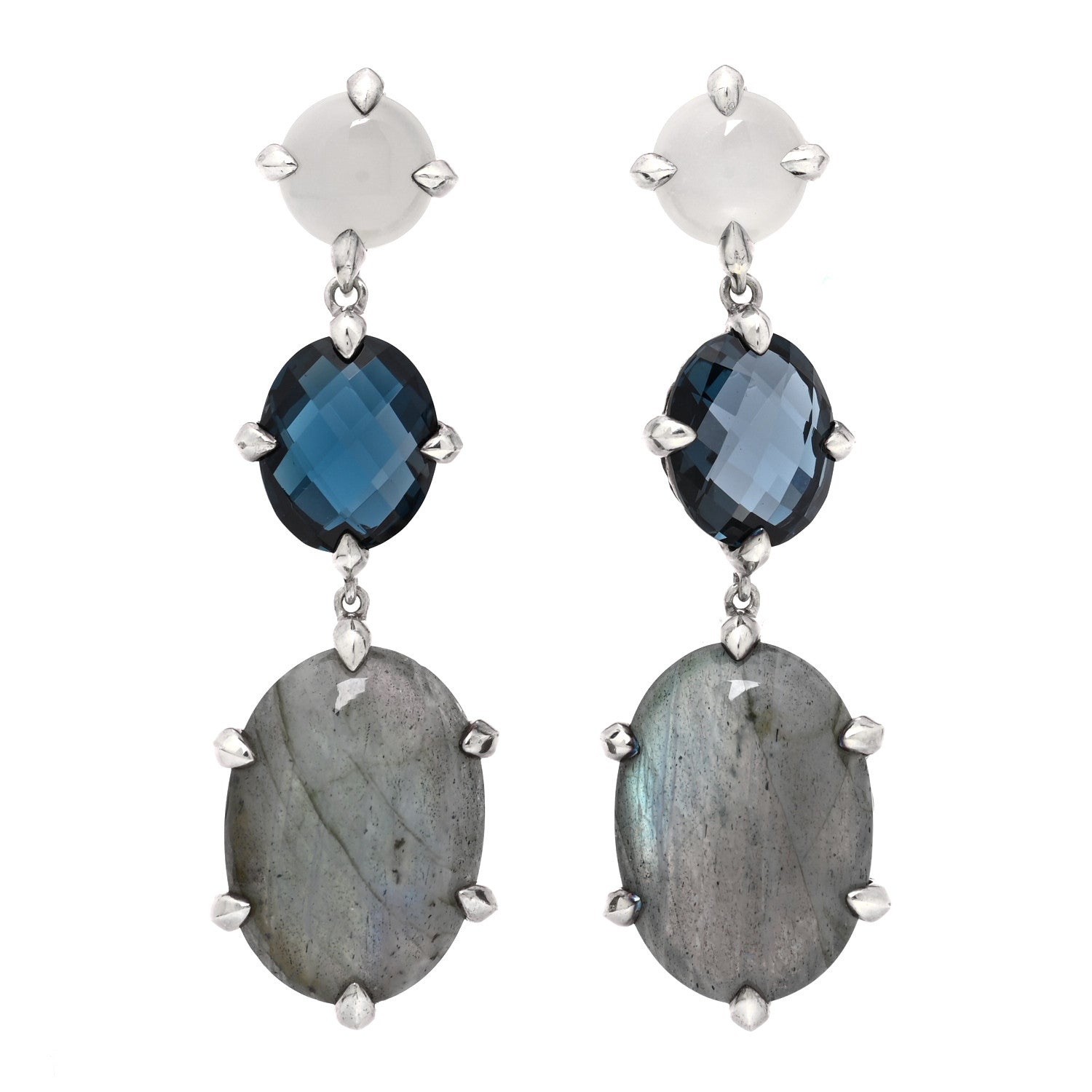 David Yurman Sterling Silver Topaz Labradorite Chatelaine  display picture 1