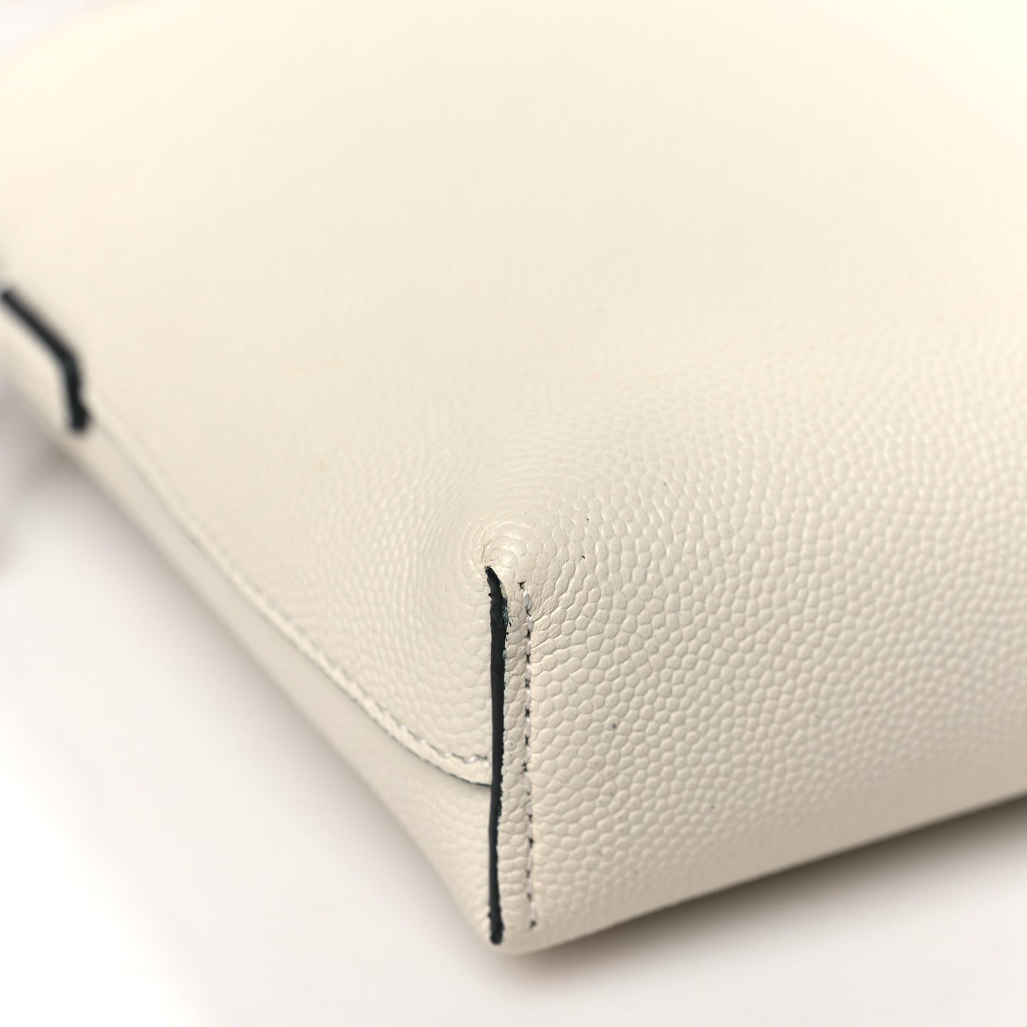 Grained Calfskin Multi-Pouch Crossbody Bag Ivory