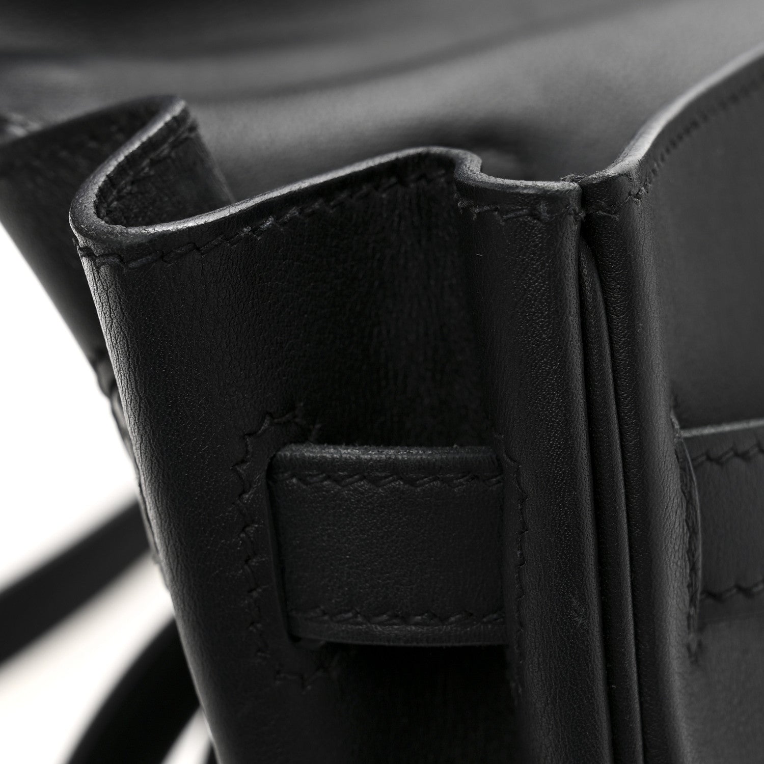 Hermes Swift Kelly Retourne 35 Black 14 of 15