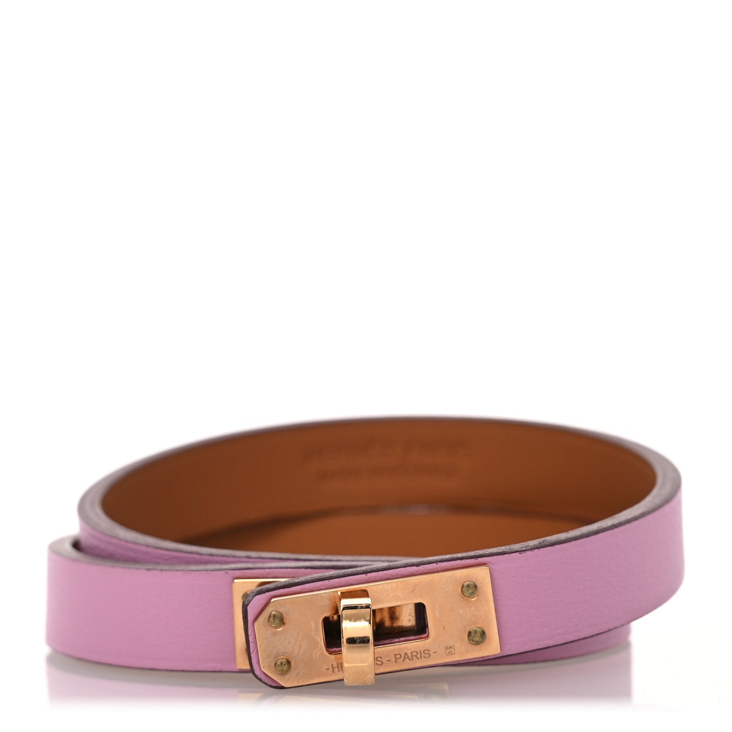 Swift Kelly Double Tour T2 Bracelet Rose Sakura