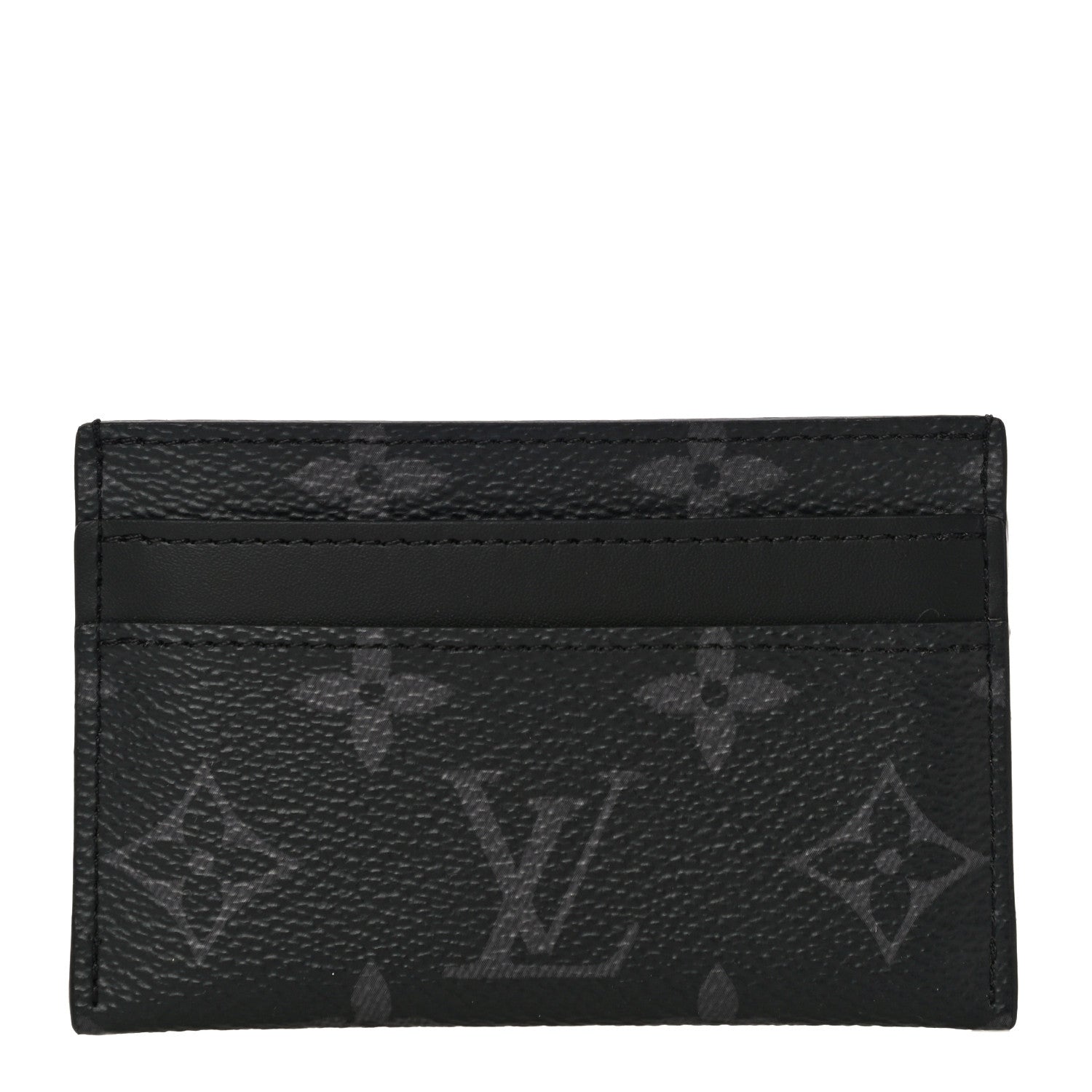 Louis Vuitton Monogram Eclipse Porte-Cartes Double Card Holder 1 of 9