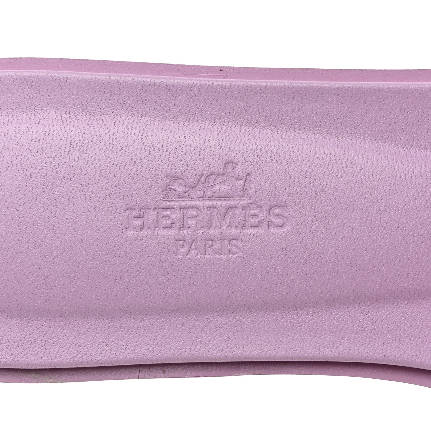 Hermes Epsom Oran Sandals 37.5 Violet Amethyste 6 of 9