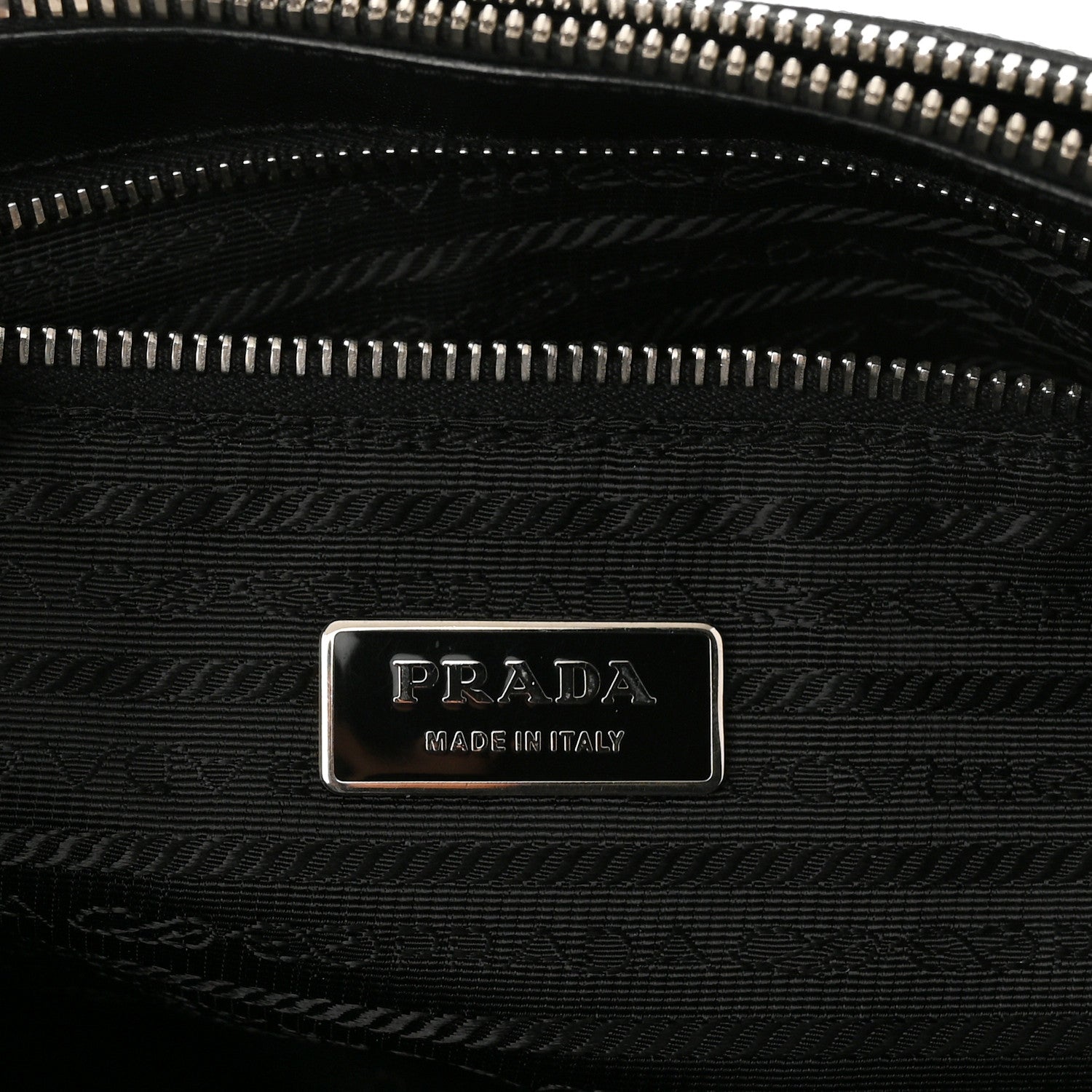 Prada Saffiano Small Galleria Double Zip Tote Black 5 of 16