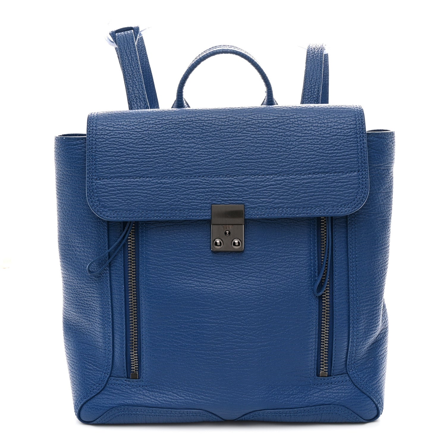 3.1 Phillip Lim Textured Calfskin Pashli Backpack Cobalt 1812047 – FASHIONPHILE 3.1 Phillip Lim Textured Calfskin Pashli Backpack Cobalt 1812047 – FASHIONPHILE