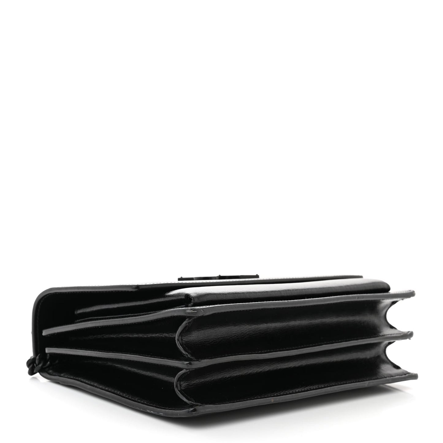 Calfskin Medium Monogram Monochrome Sunset Black