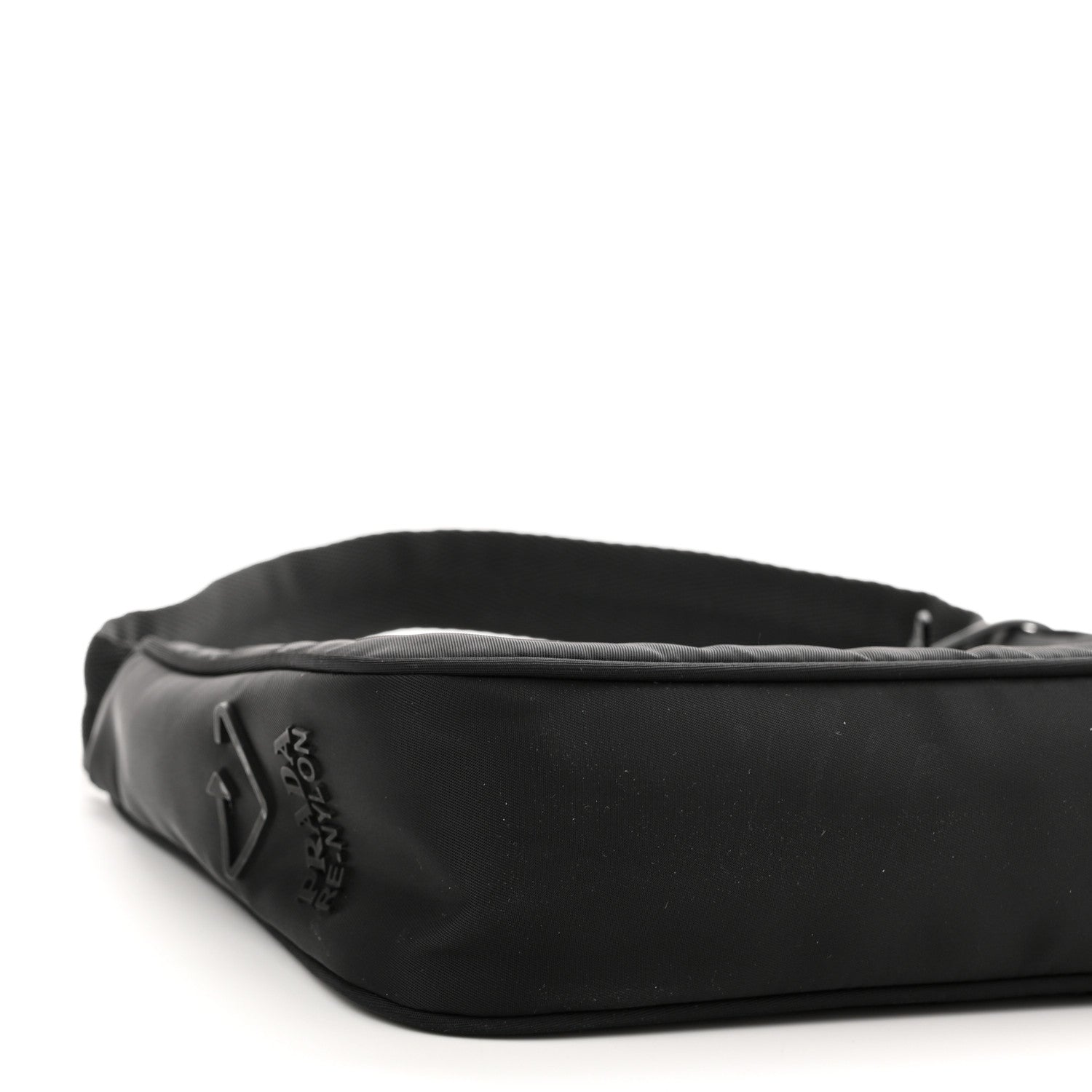 Prada Tessuto Nylon Mini Re-Edition 2000 Bag Black 8 of 9