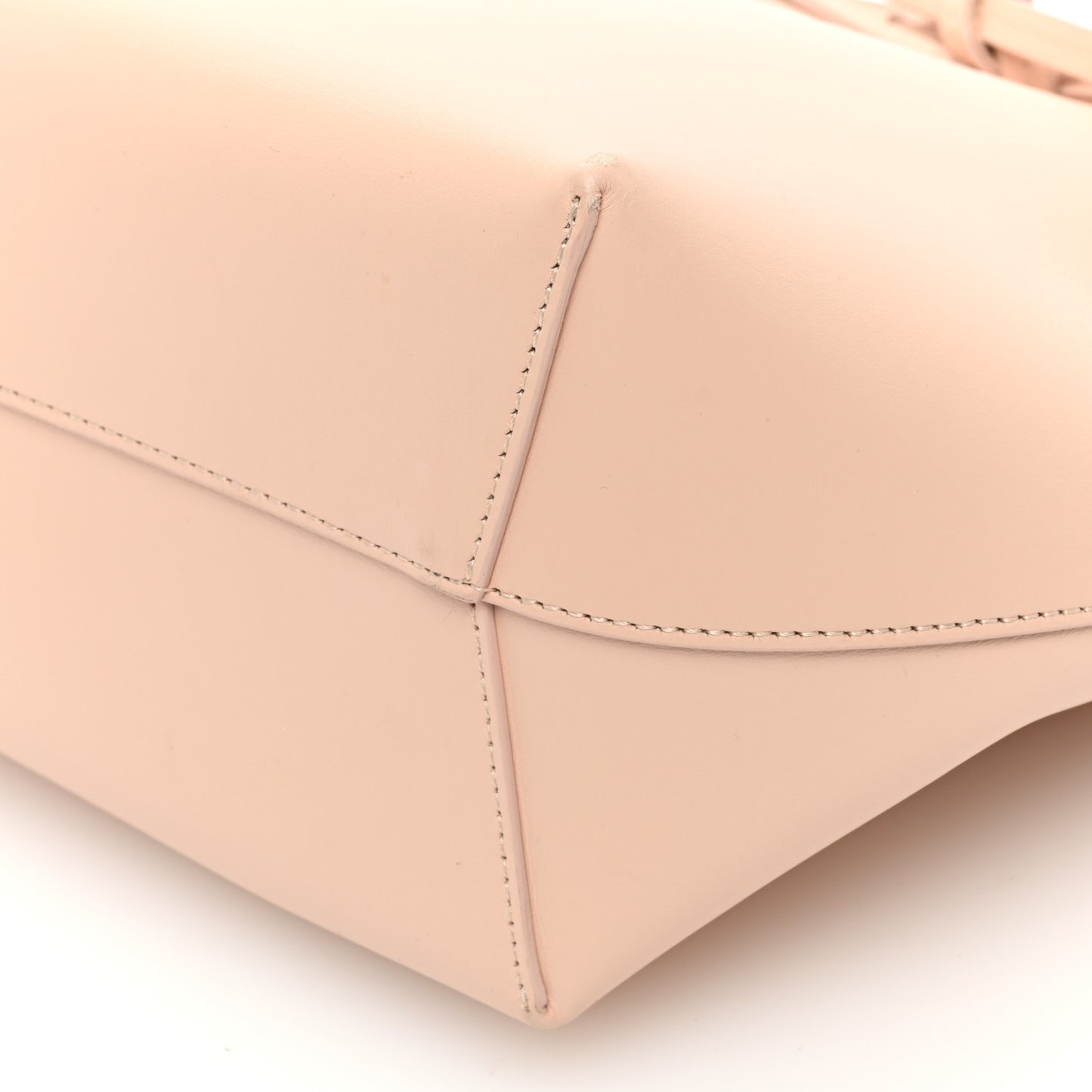 Calfskin Mini Bucket Bag Rosa