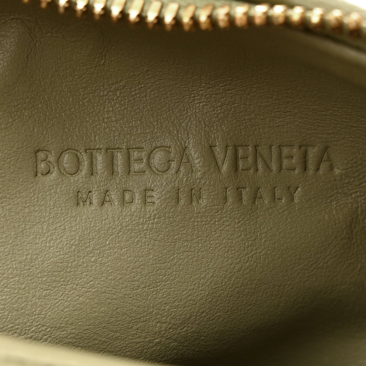 Nappa Intrecciato Mini Jodie Travertine