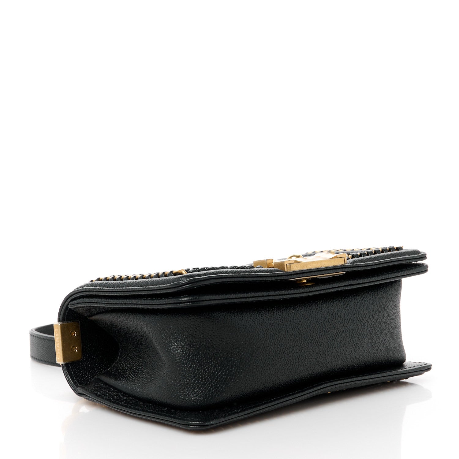 Chanel Caviar Quilted Small Chain Around Boy Flap Black 4 of 10