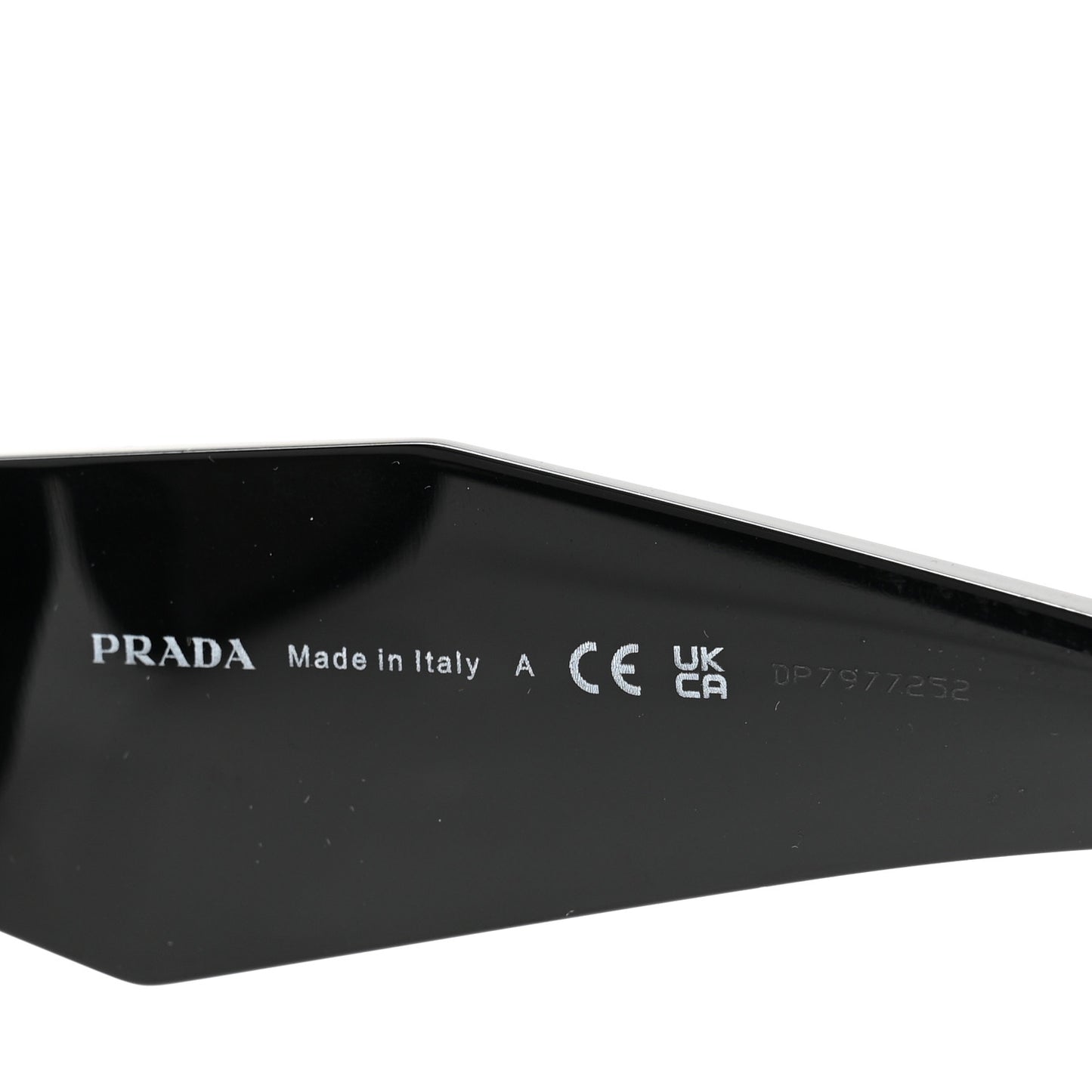 Acetate Symbole Sunglasses SPR 17W Black