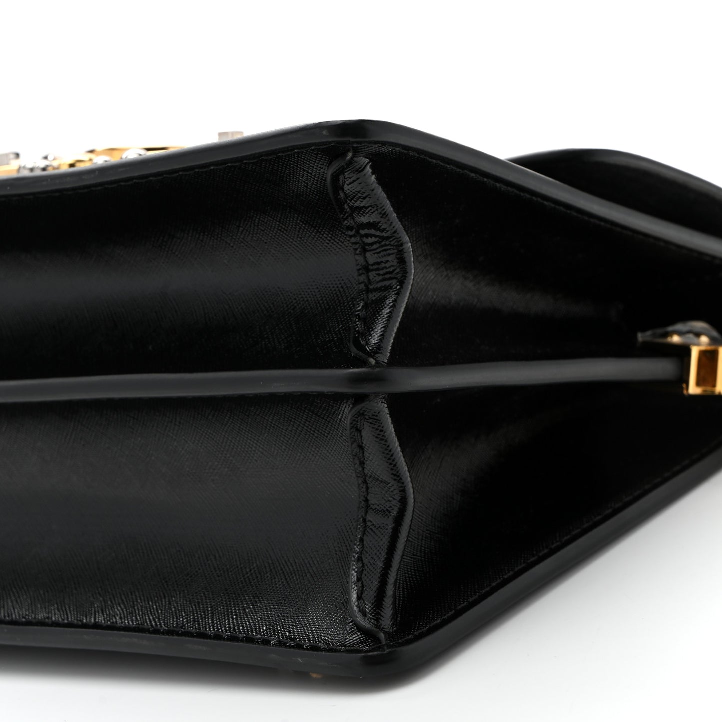 Epi Embellished Mini Dauphine Black