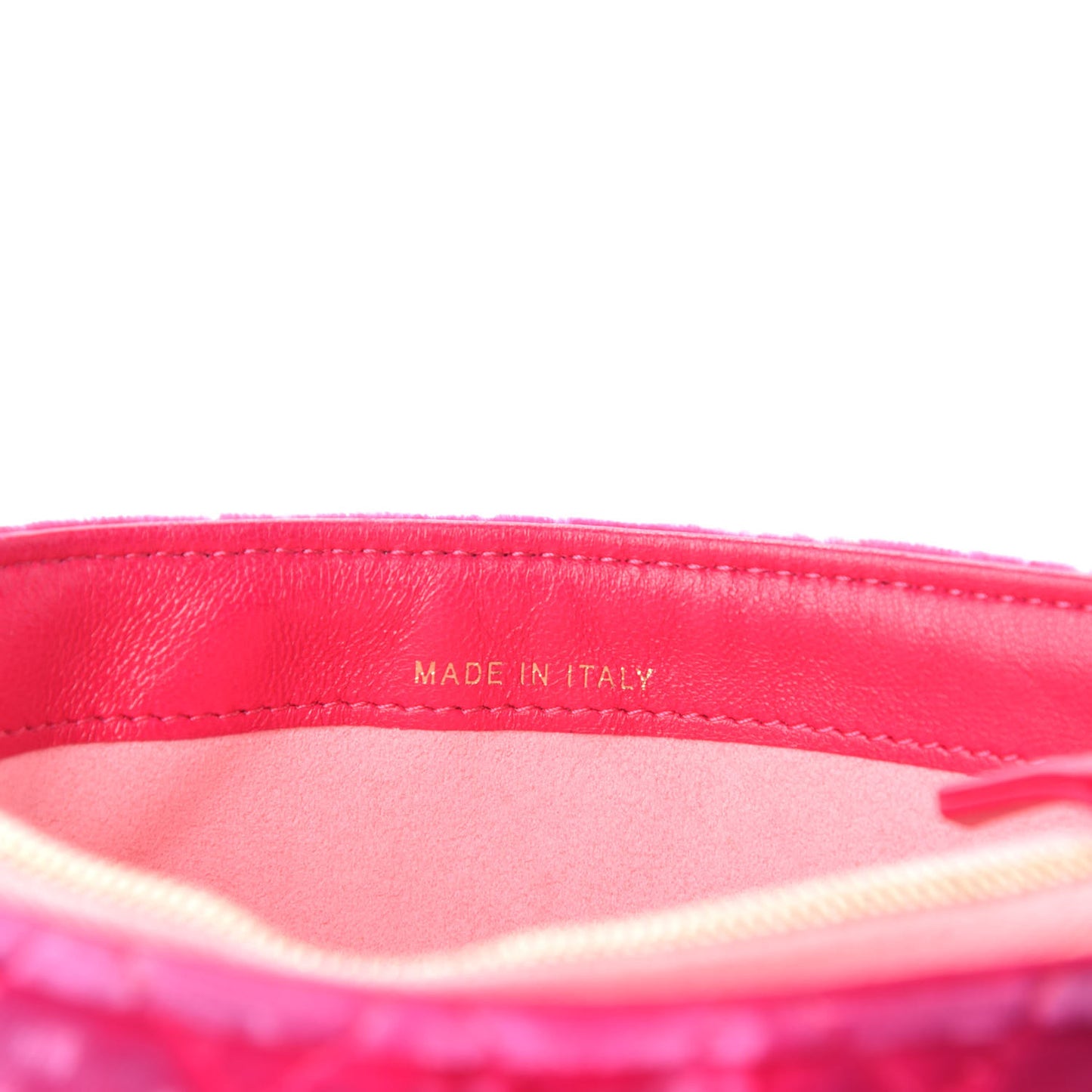 Velvet Quilted Mini Phone Holder Crossbody Bag Pink