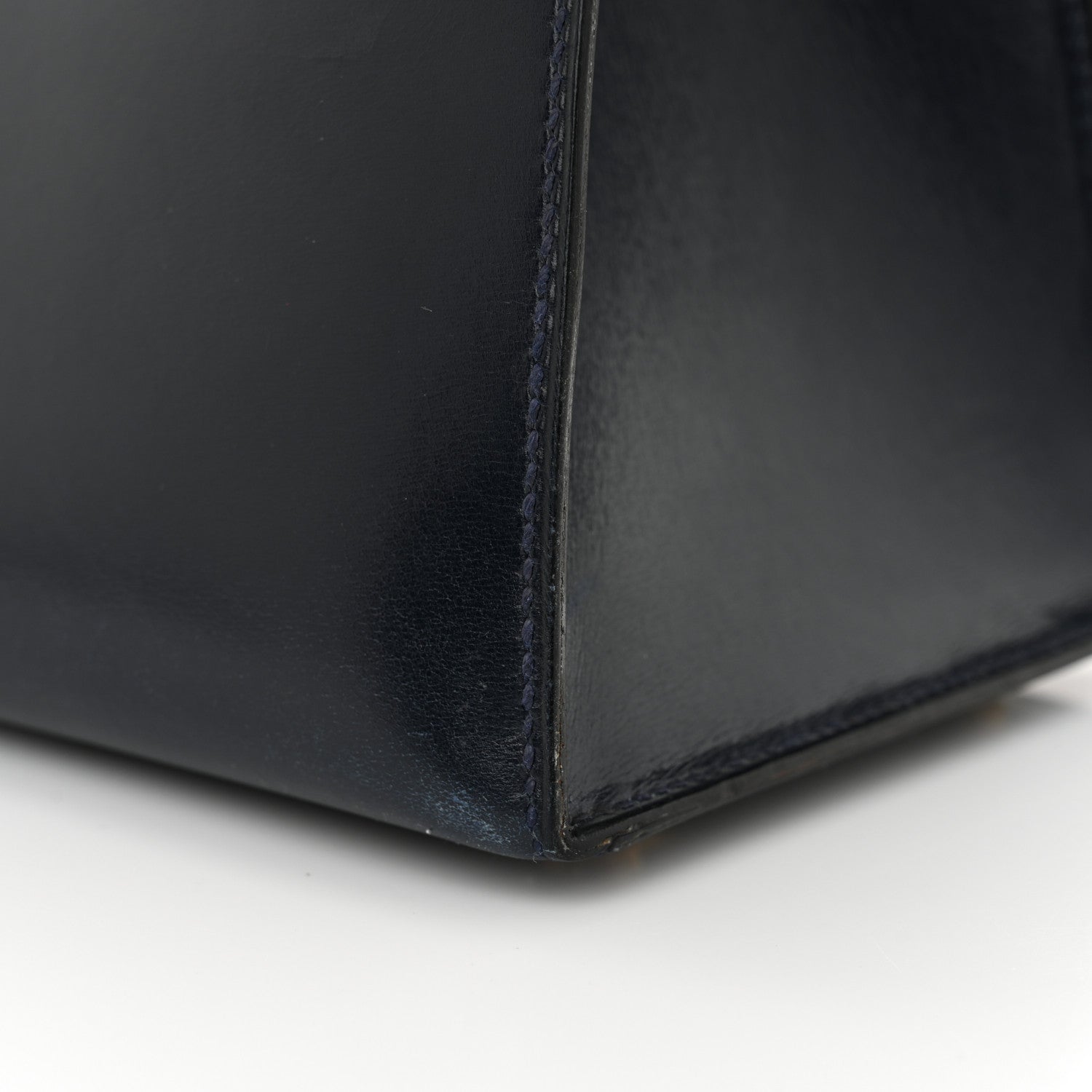 Hermes Box Kelly Sellier 28 Bleu Marine 17 of 22