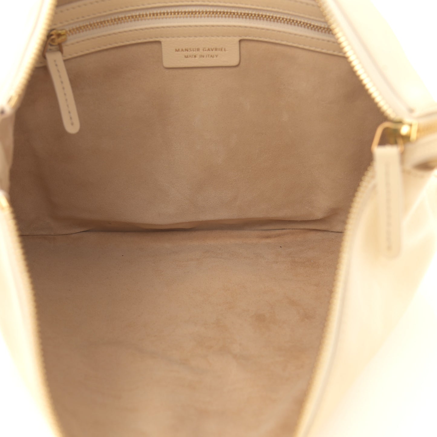 Calfskin Mini Swing Shoulder Bag Crema