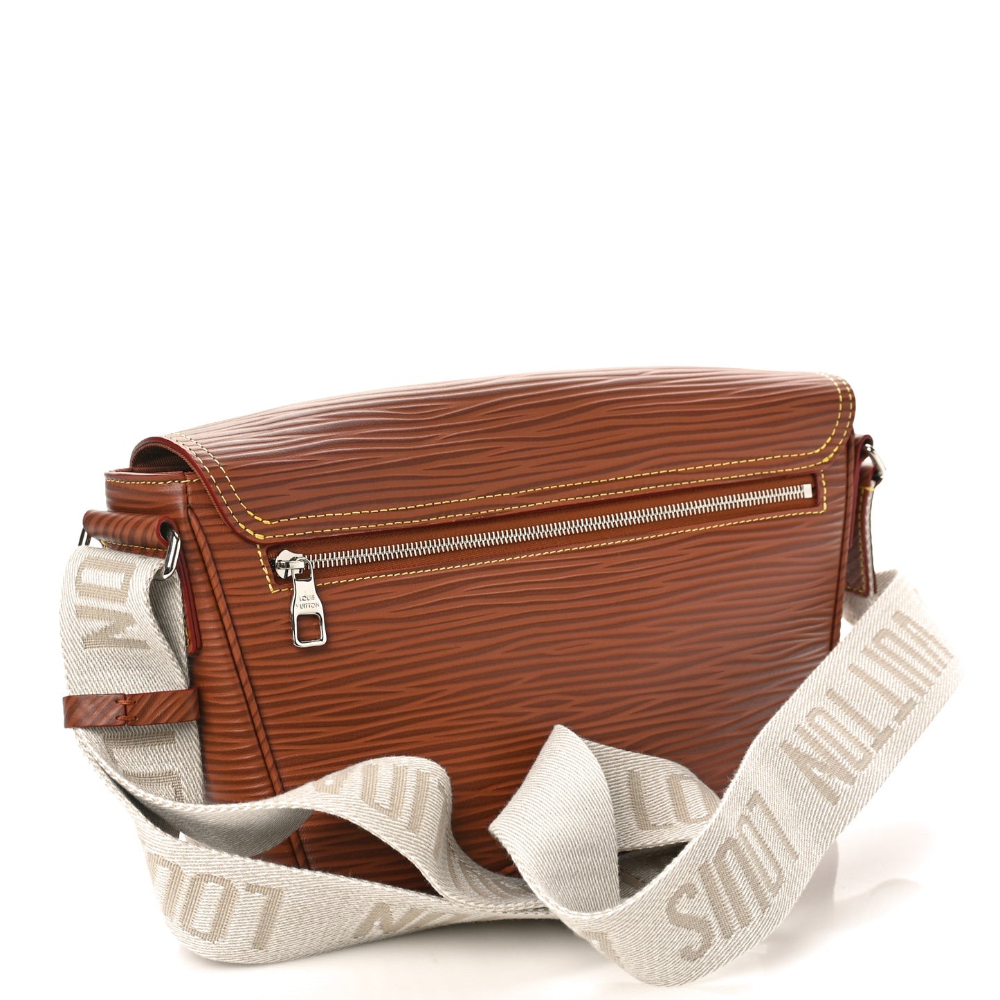 LOUIS VUITTON Epi Montsouris Messenger Cognac