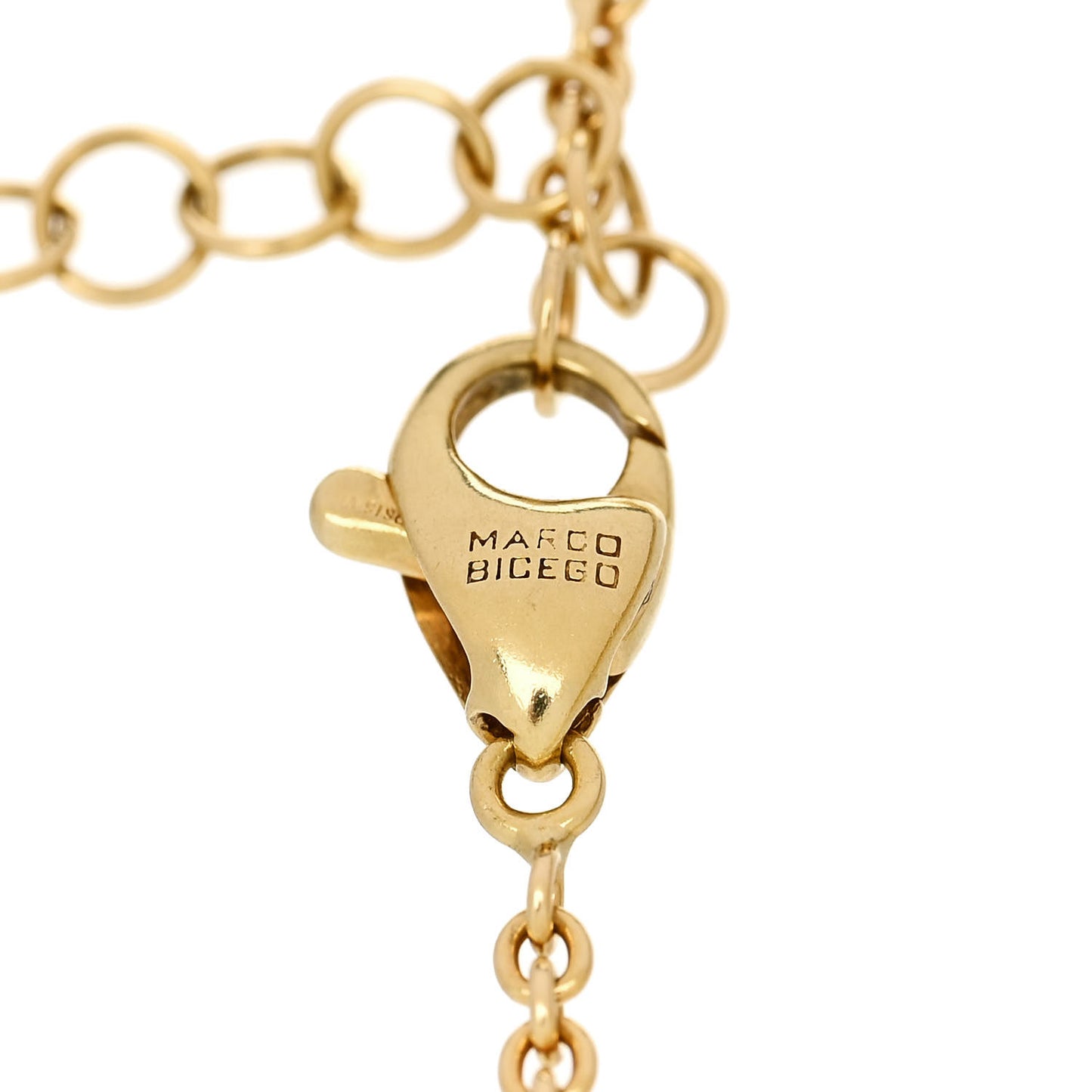18K Yellow Gold Cairo 5 Strand Bracelet