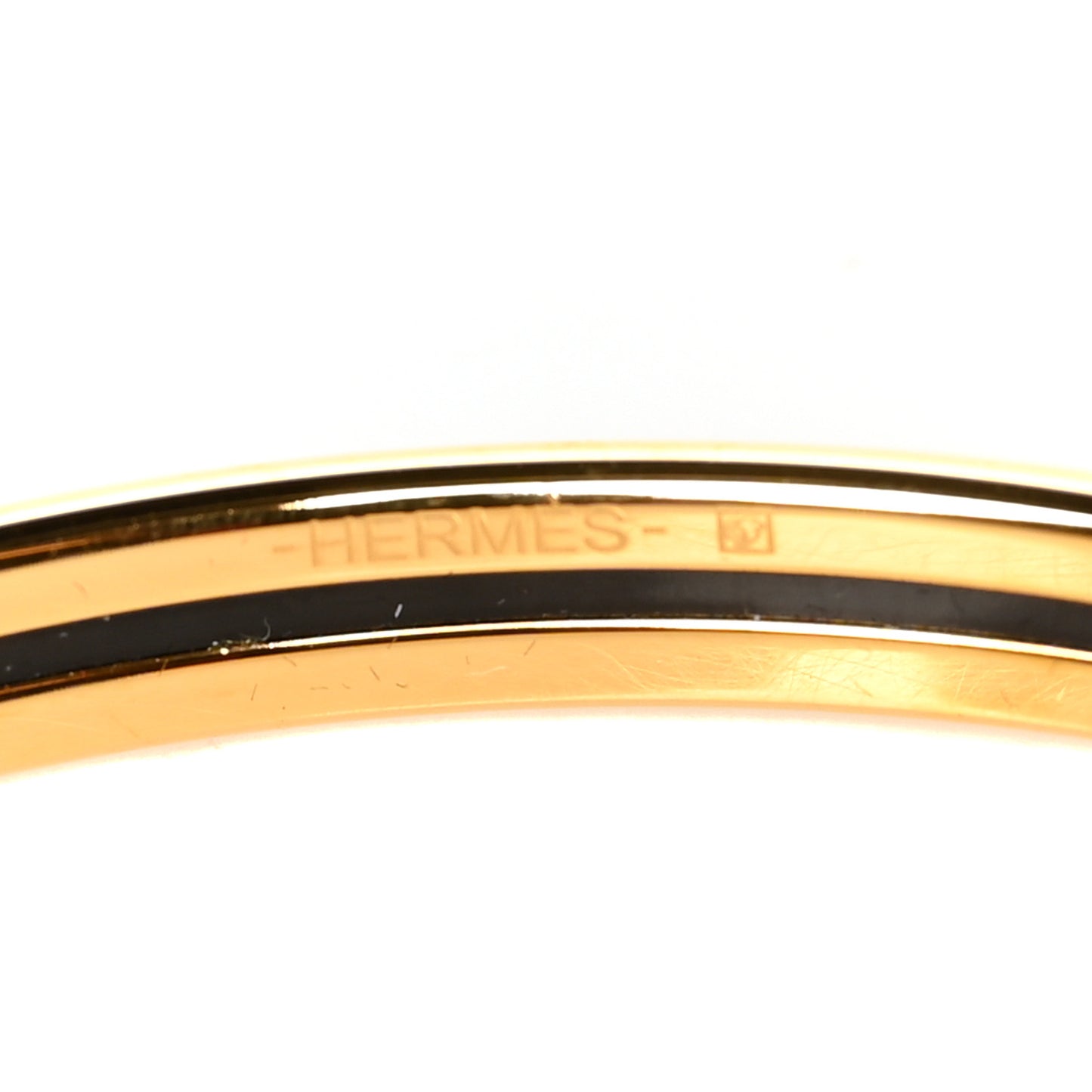 Enamel Printed Reaction En Chaines Extra Narrow Bracelet 70 Indigo Multicolor