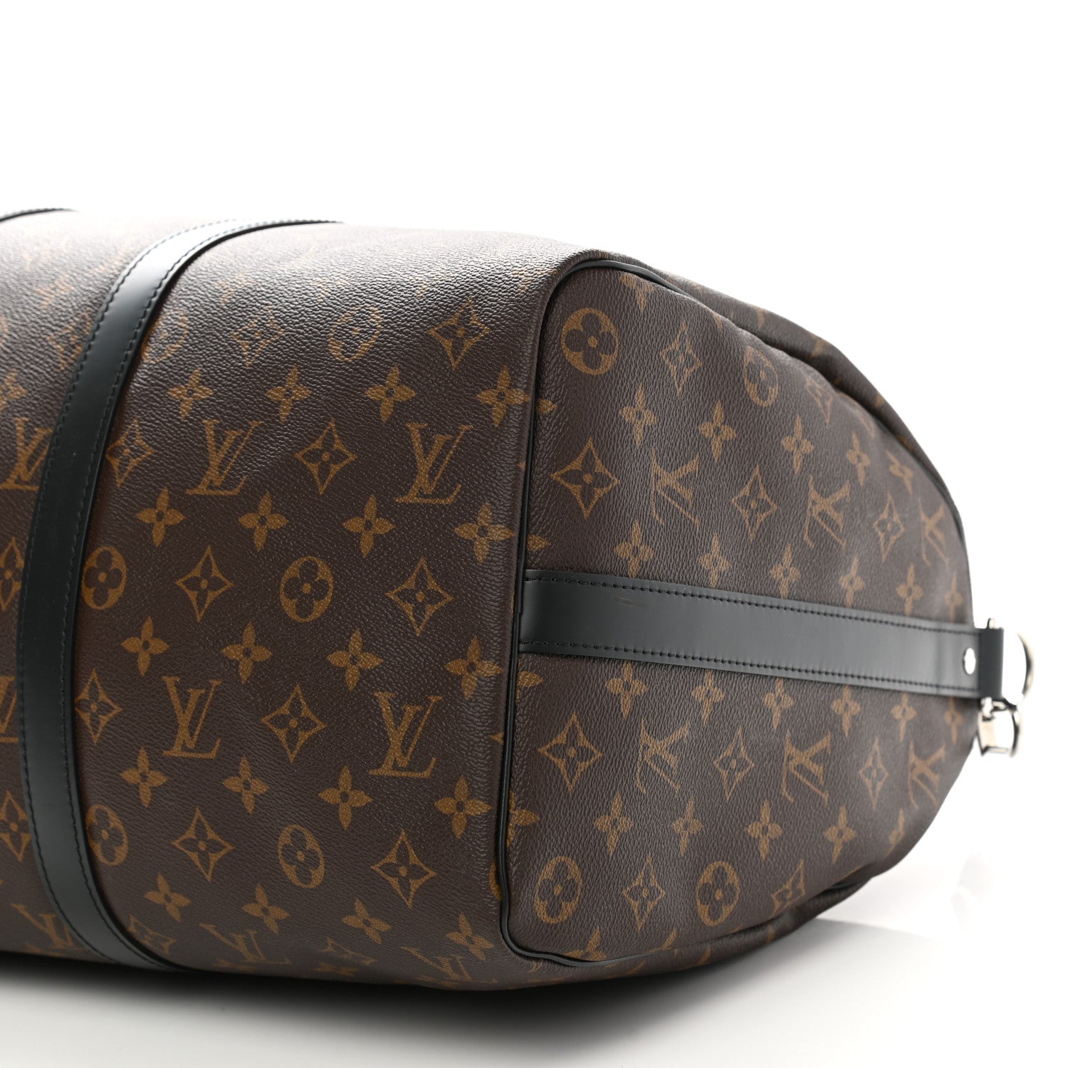 Louis Vuitton Monogram Macassar Keepall Bandouliere 45 9 of 9