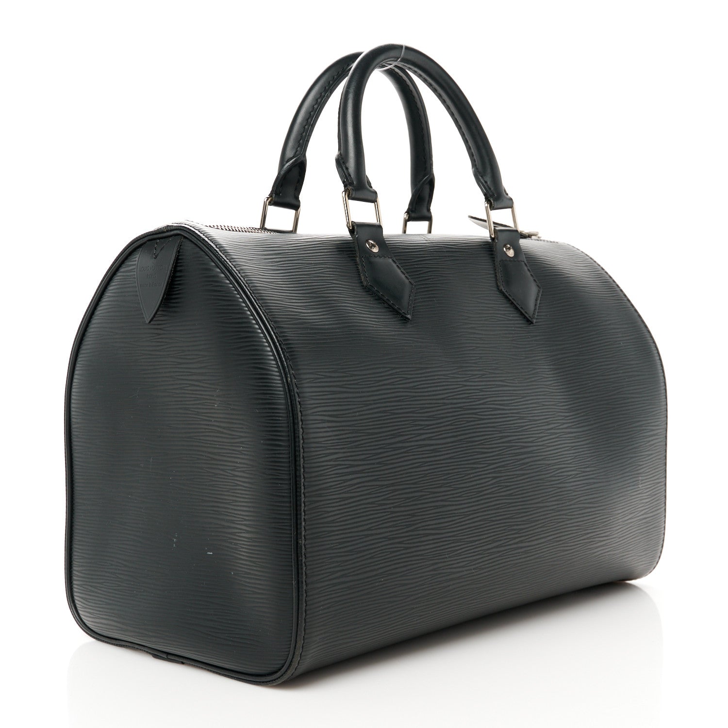 Louis Vuitton Epi Speedy 30 Black 2 of 12