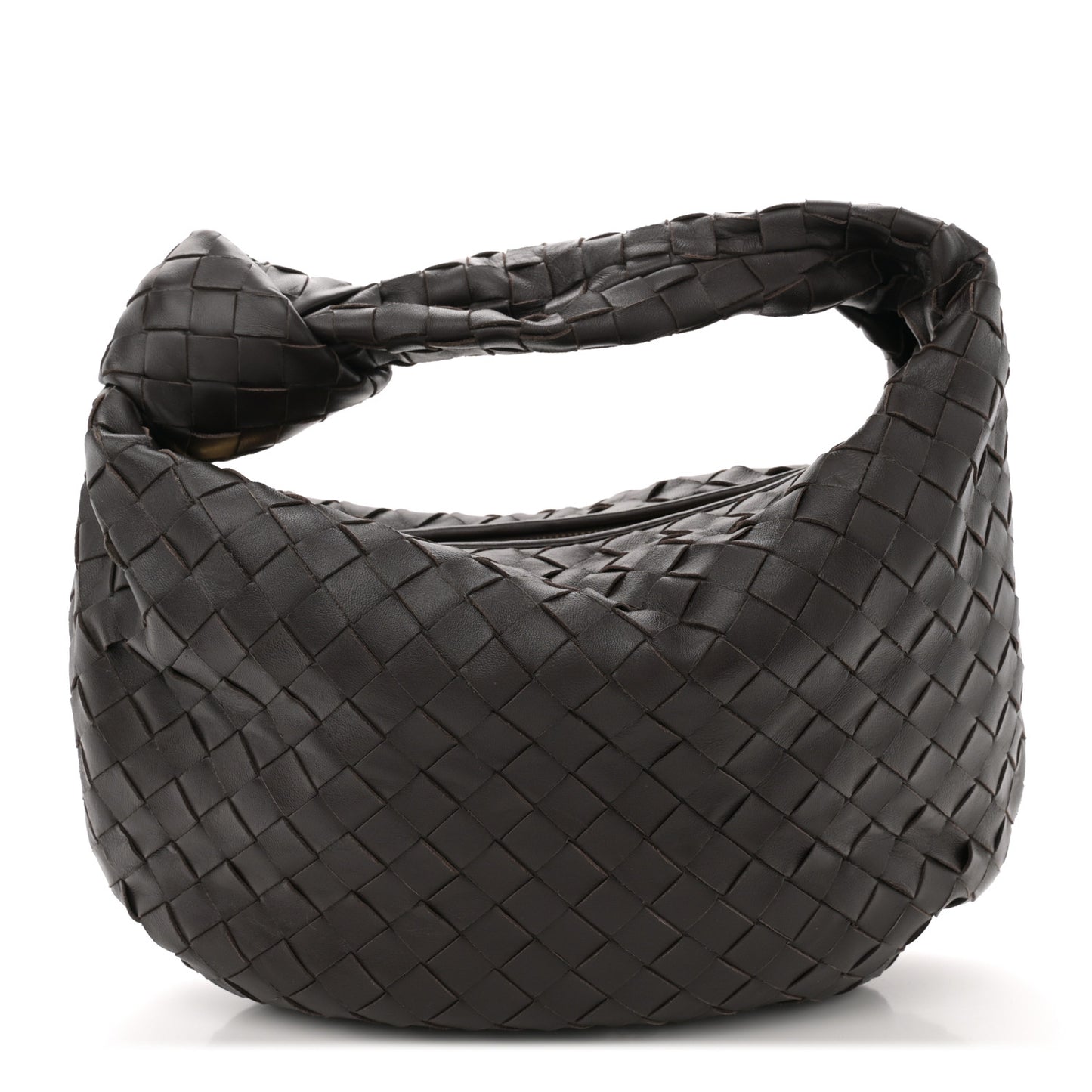 Nappa Intrecciato Teen Jodie Hobo Fondant
