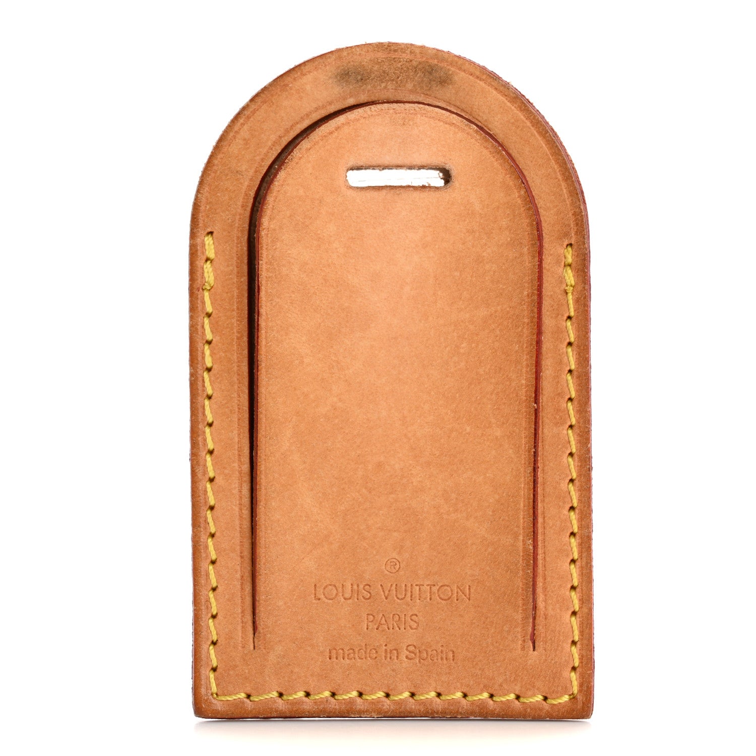 Louis Vuitton Vachetta Luggage Tag 1683586 – FASHIONPHILE