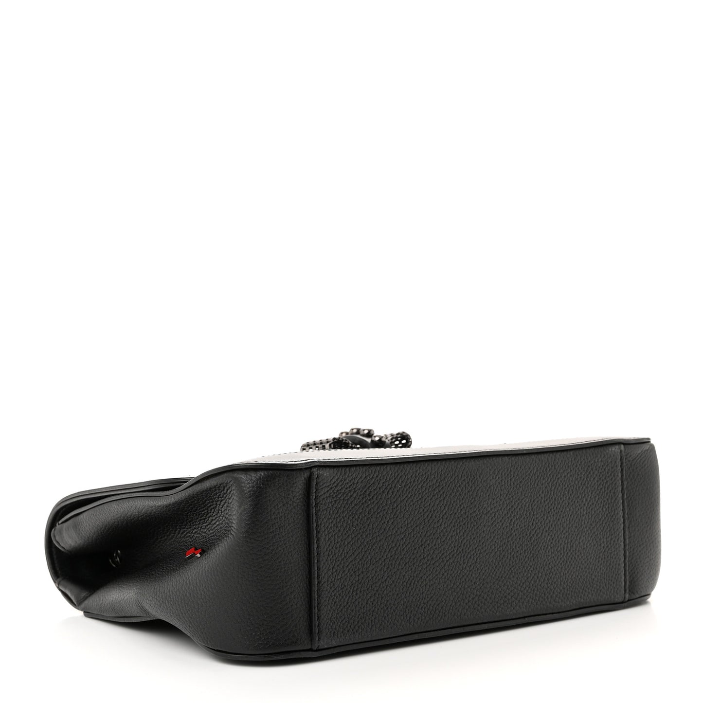 Calfskin Small Sweet Charity NV Shoulder Bag Black