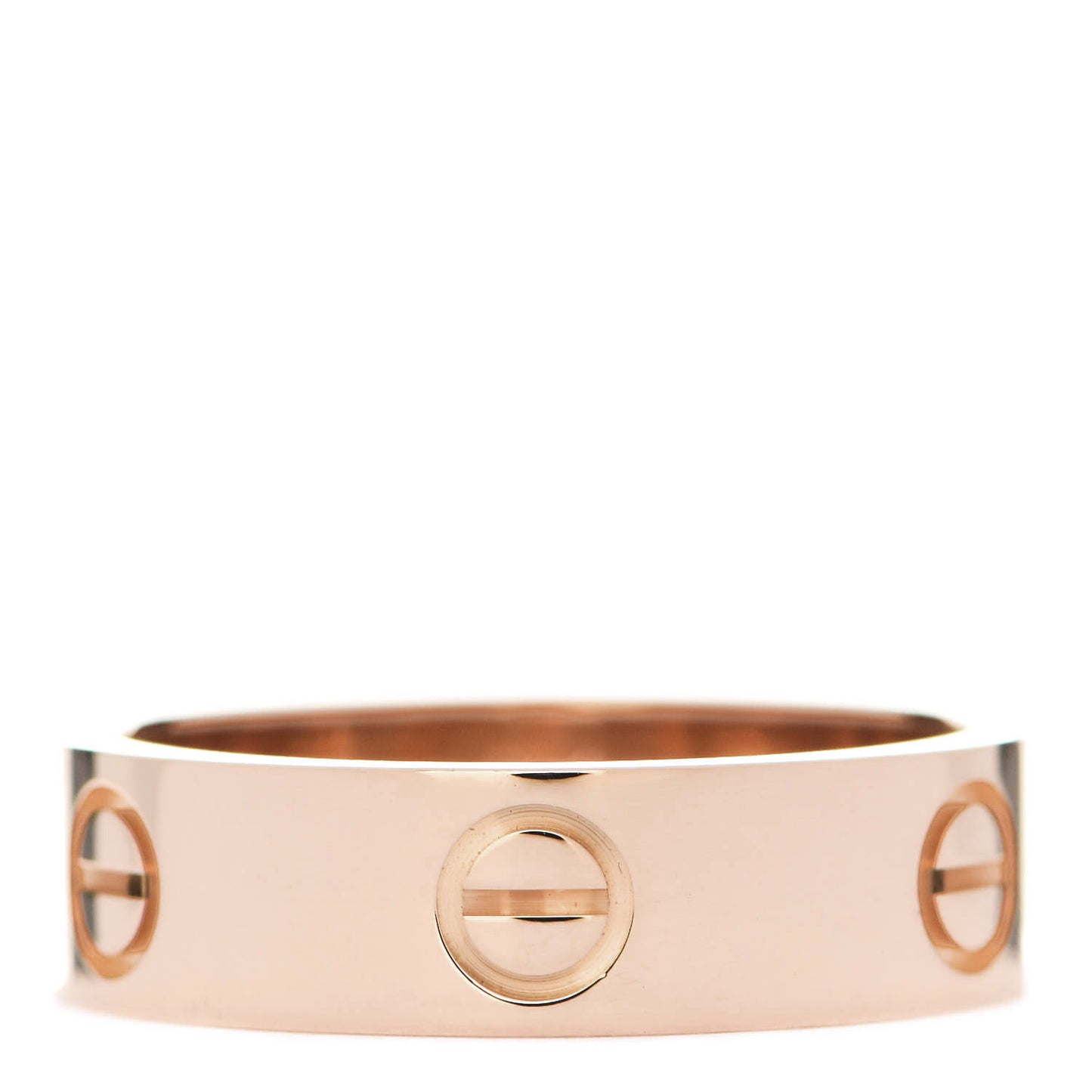 18K Pink Gold 5.5mm LOVE Ring 56 7.5
