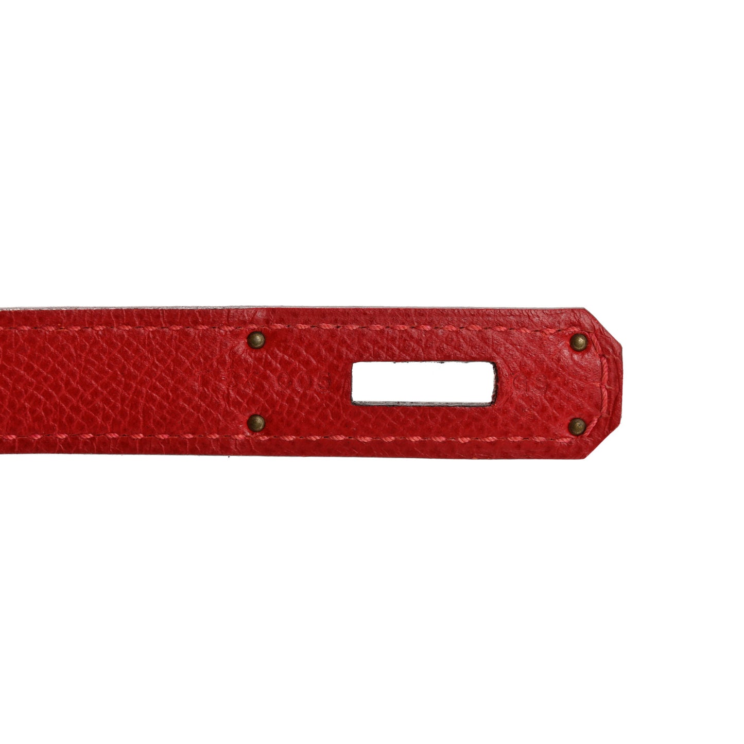 Epsom Birkin 30 Rouge Casaque