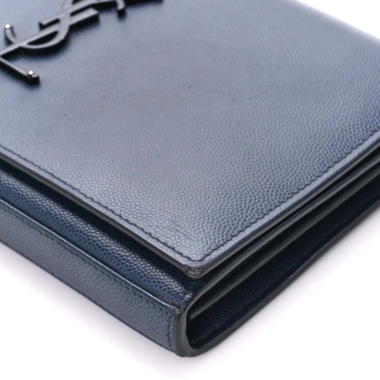 Grain De Poudre Monogram Chain Wallet Marine