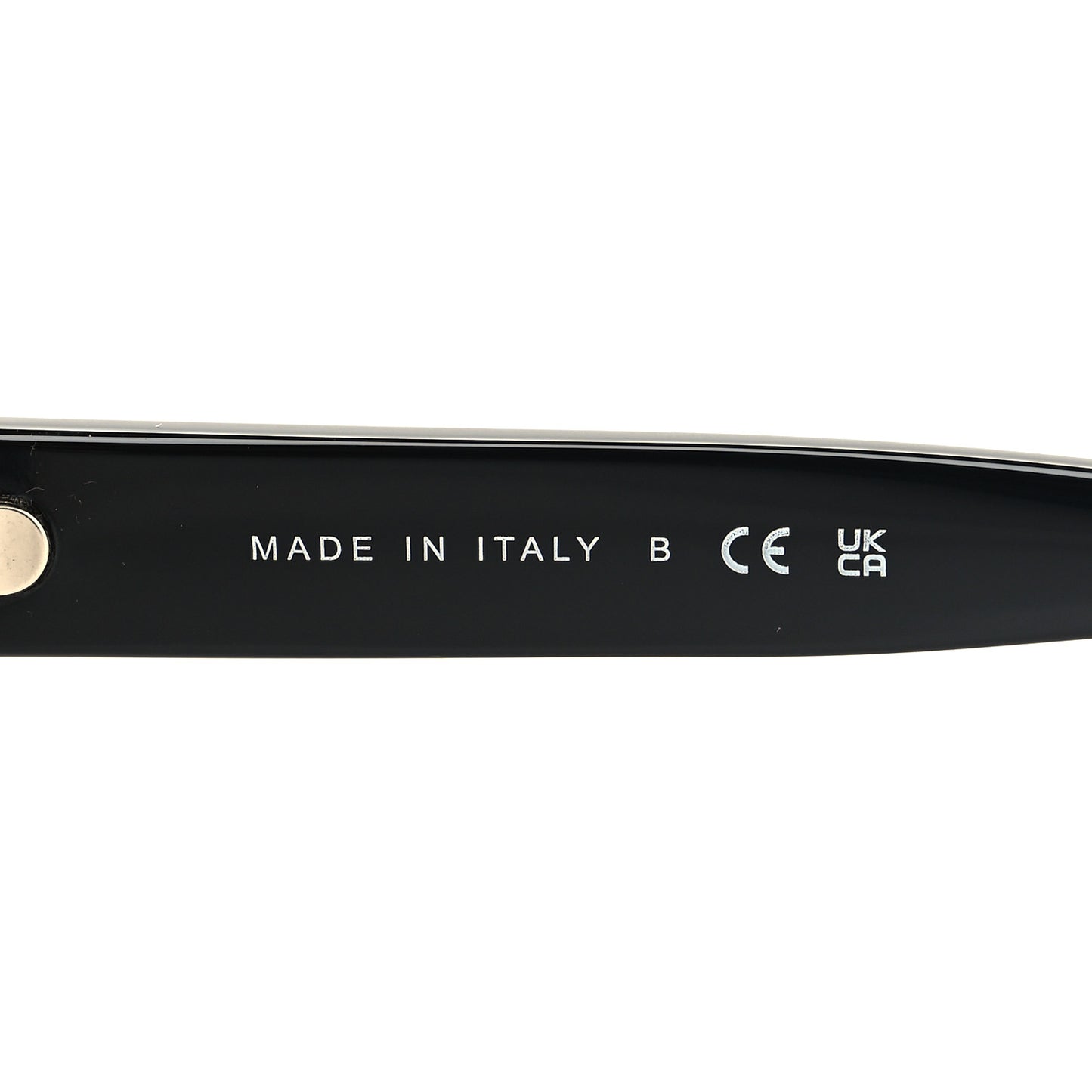Acetate Pearl Cat Eye CC Sunglasses 5481-H-A Black