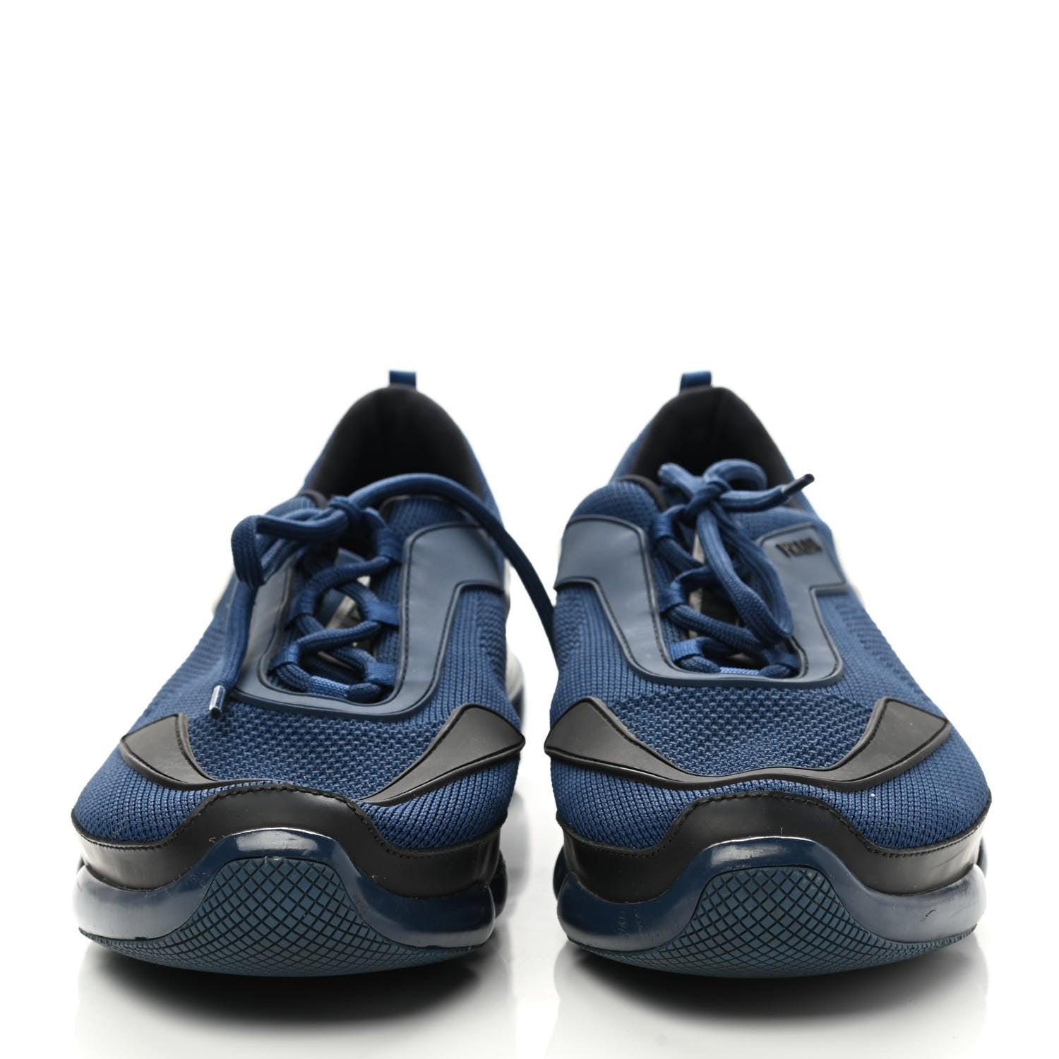 Prada Sport Knit Fabric Mens Cloudbust Sneakers 10.5 Baltico 2 of 7