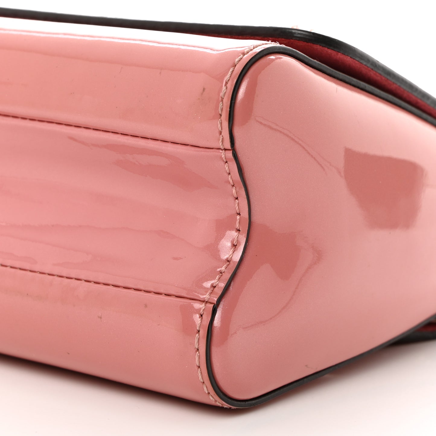 Patent Monogram Twist Shoulder Bag Blush