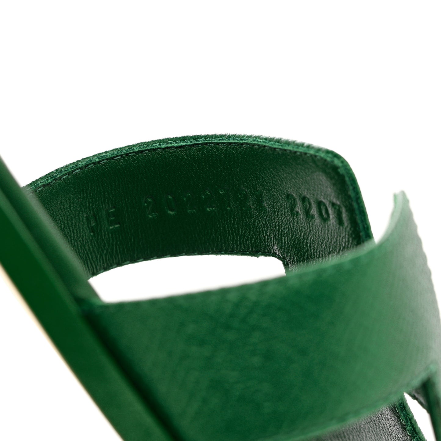 Epsom Oran Sandals 37 Vert Emeraude
