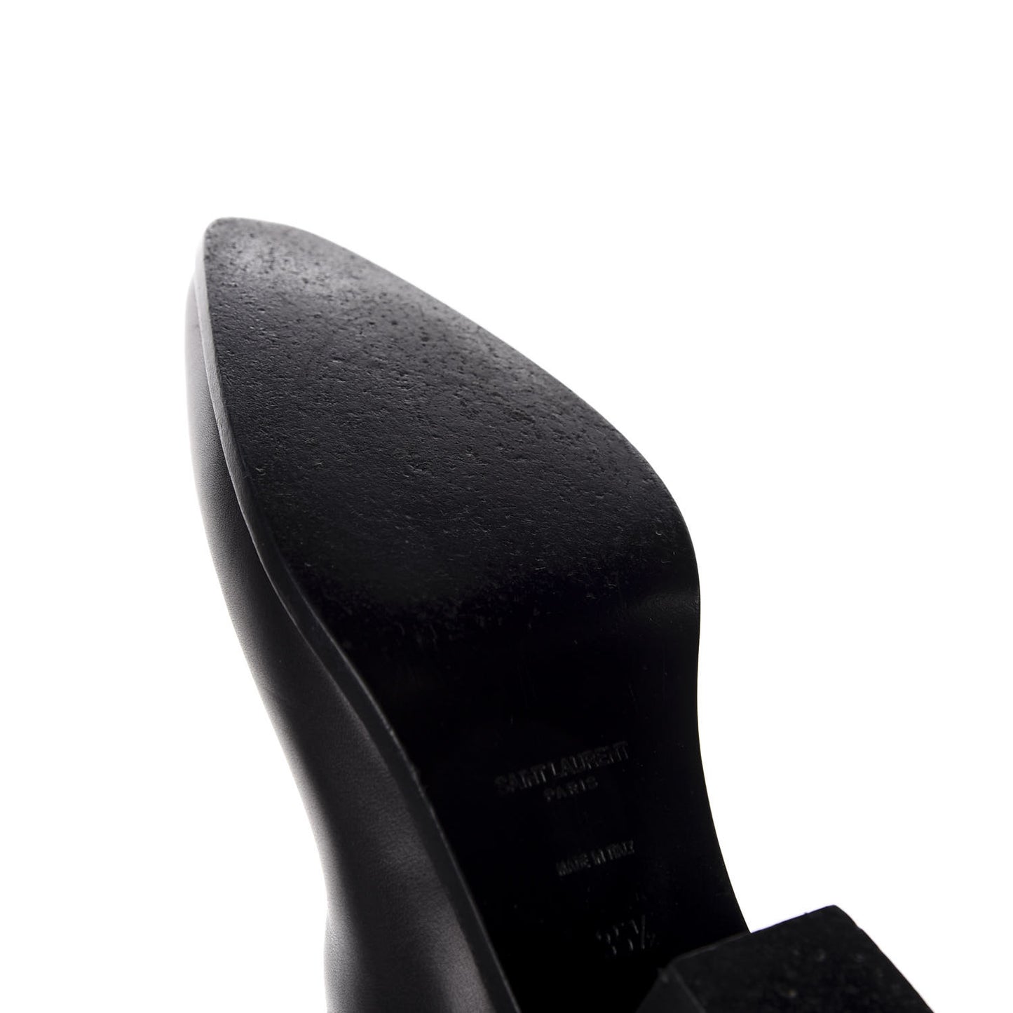 Calfskin Rock Long Boots 35.5 Black