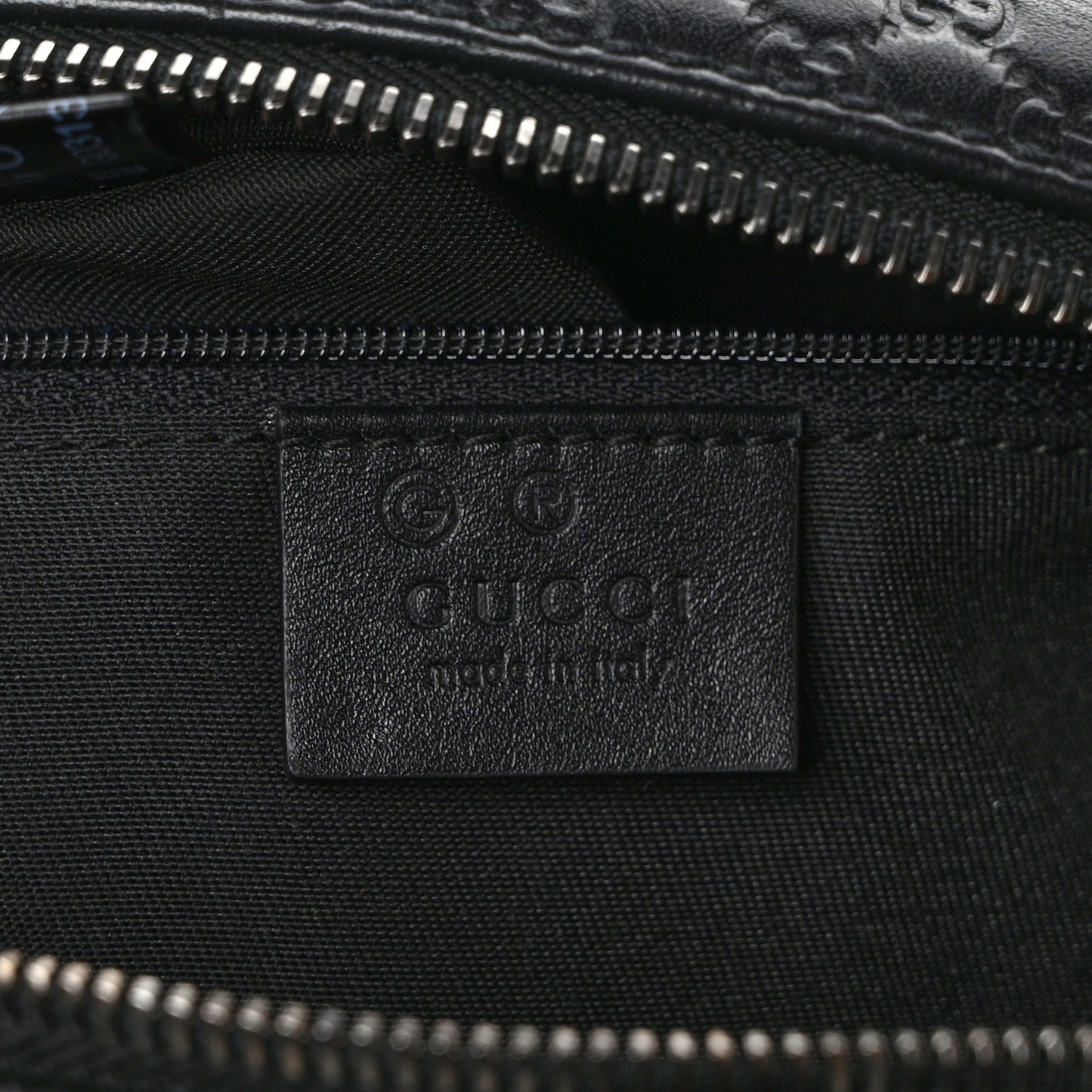 Microguccissima Toiletry Case Black